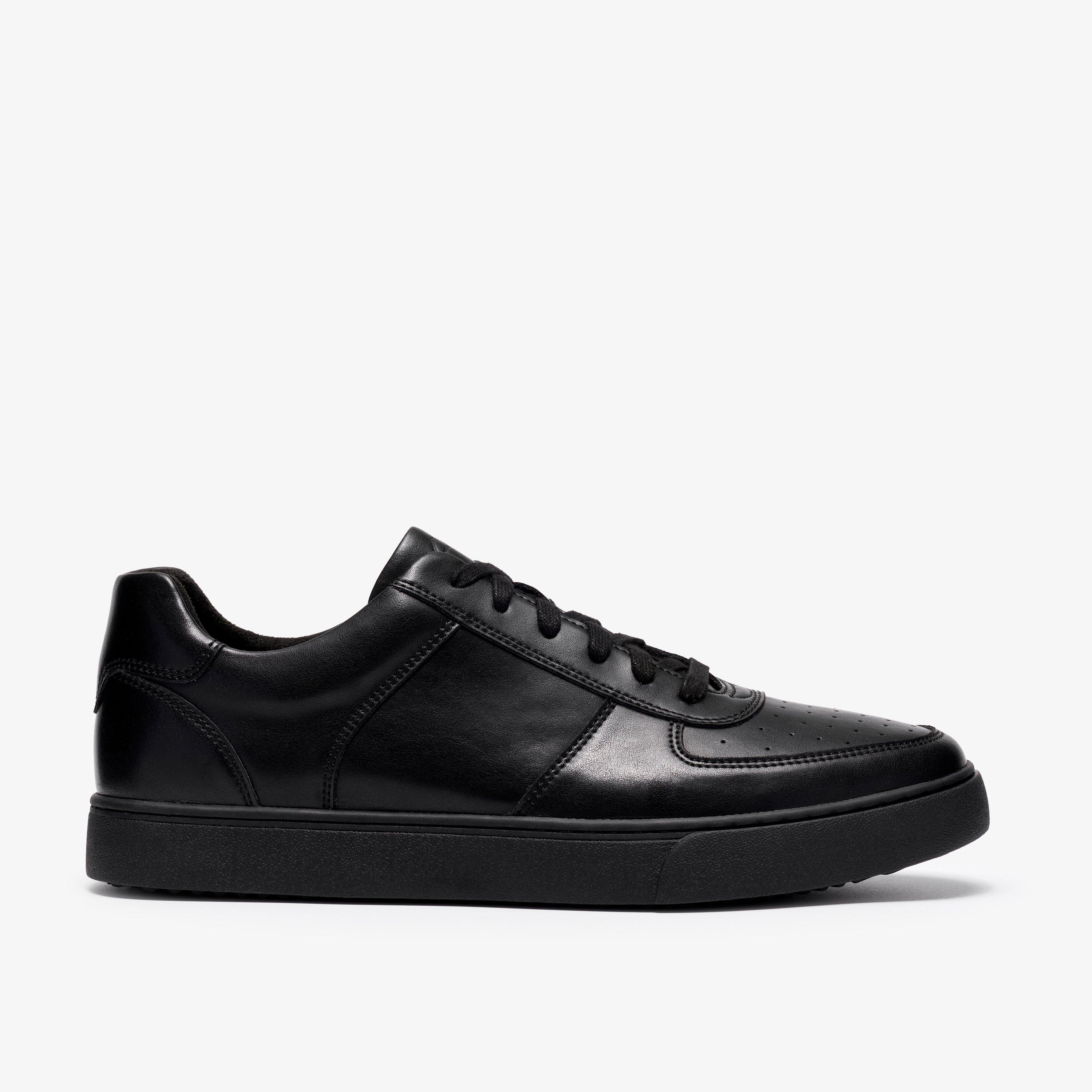Lockton Step Black/Black Trainers, view 1 of 6