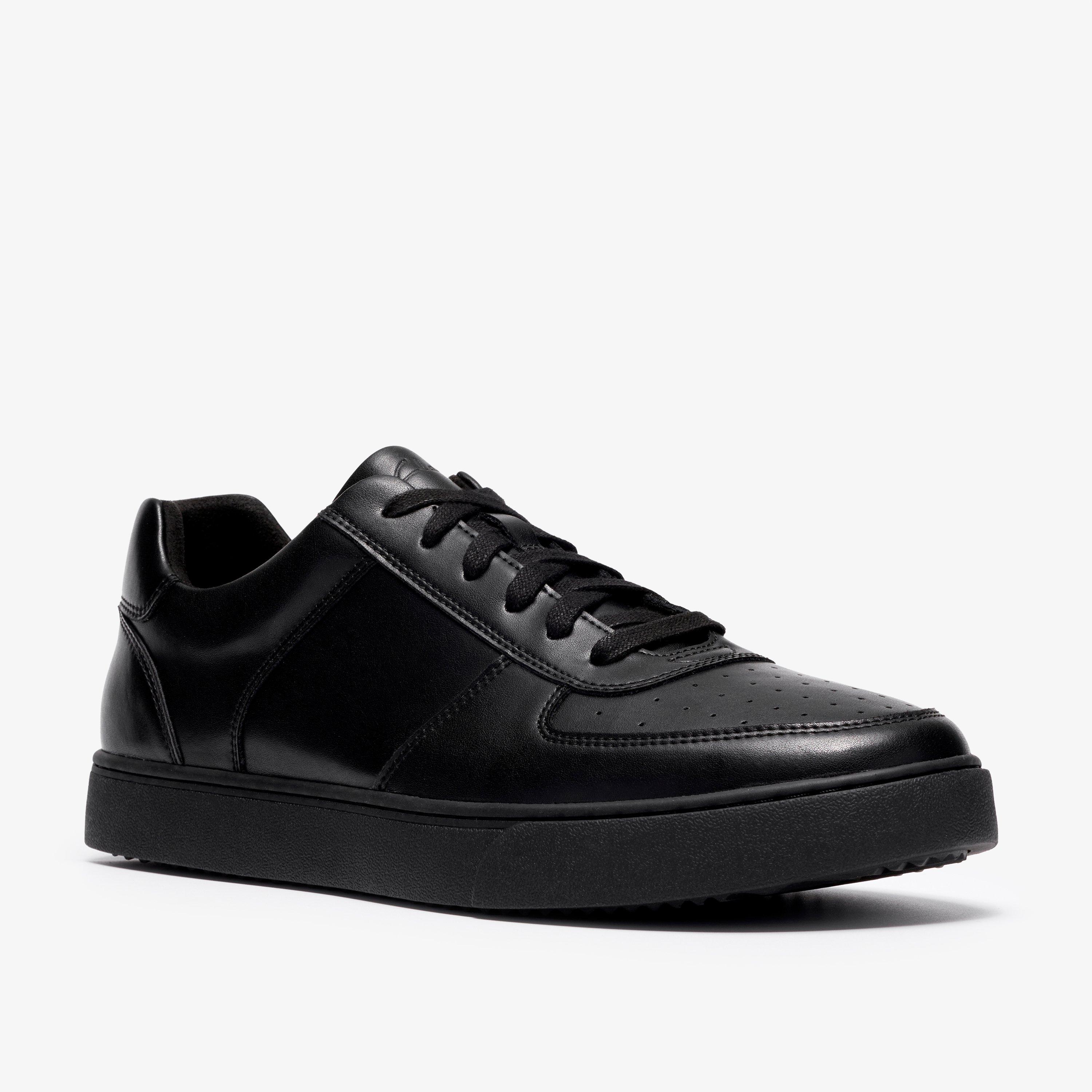Lockton Step Black/Black Trainers, view 4 of 6