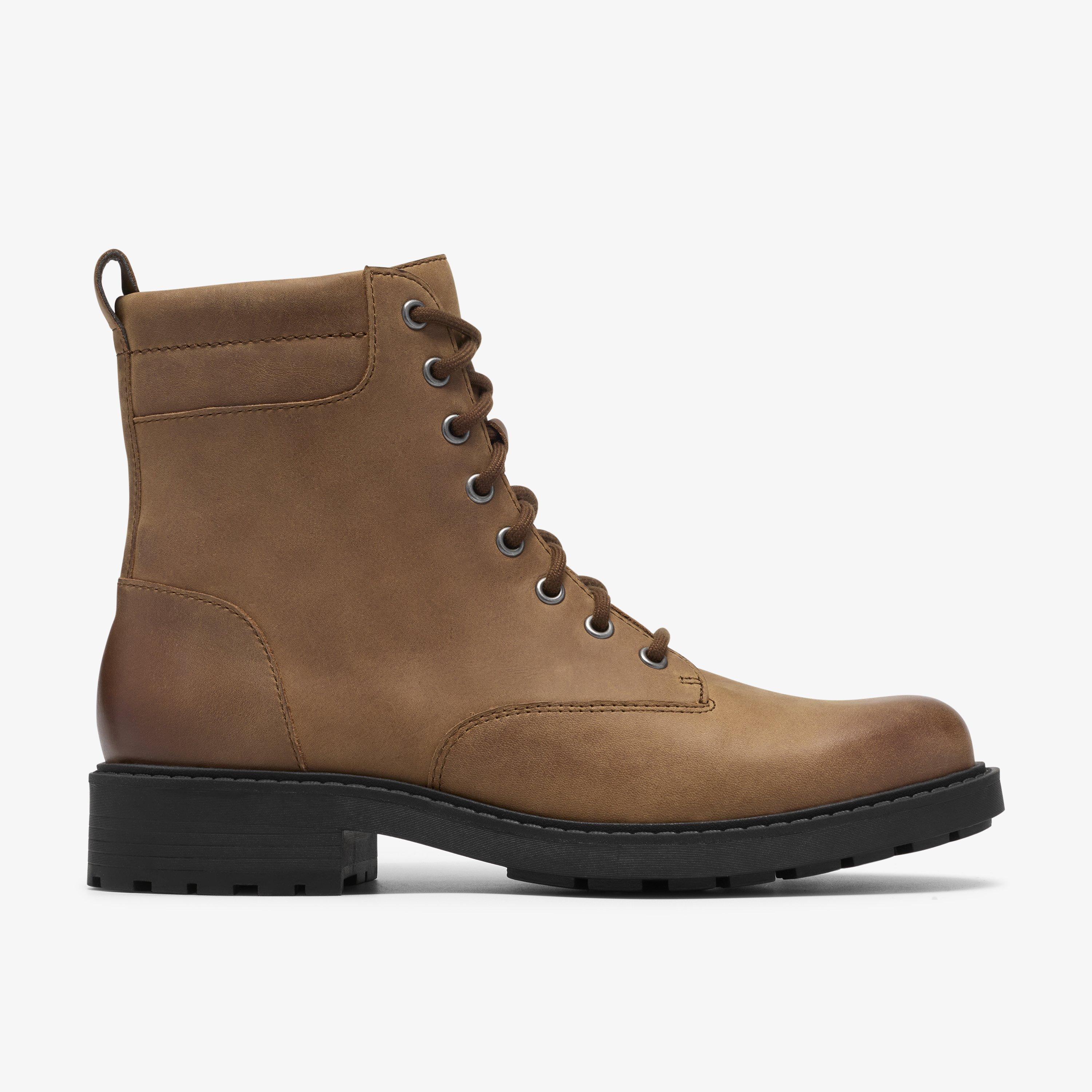 Orinoco 2 Sky Walnut Leather Ankle Boots, view 1 of 6