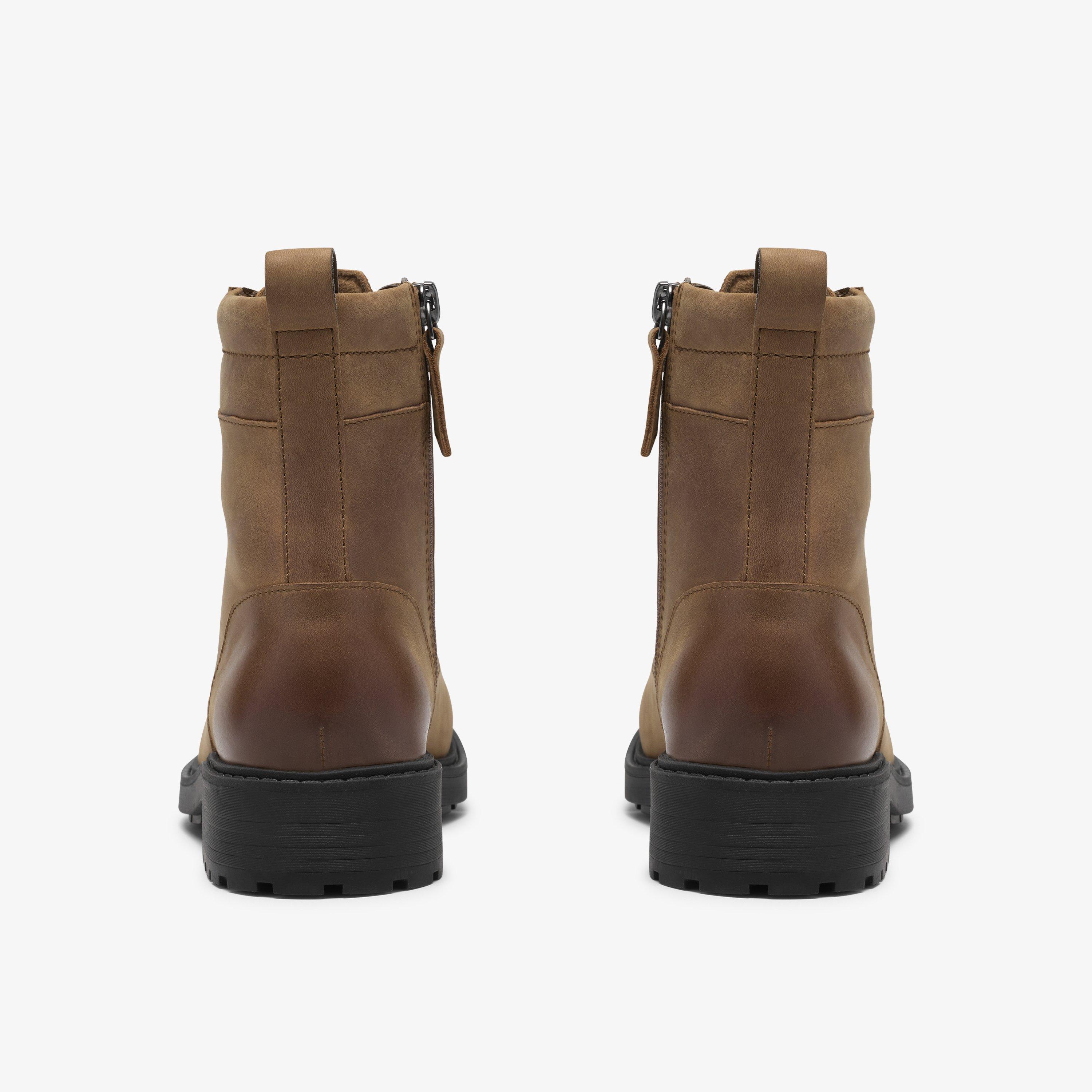 Orinoco 2 Sky Walnut Leather Ankle Boots, view 5 of 6