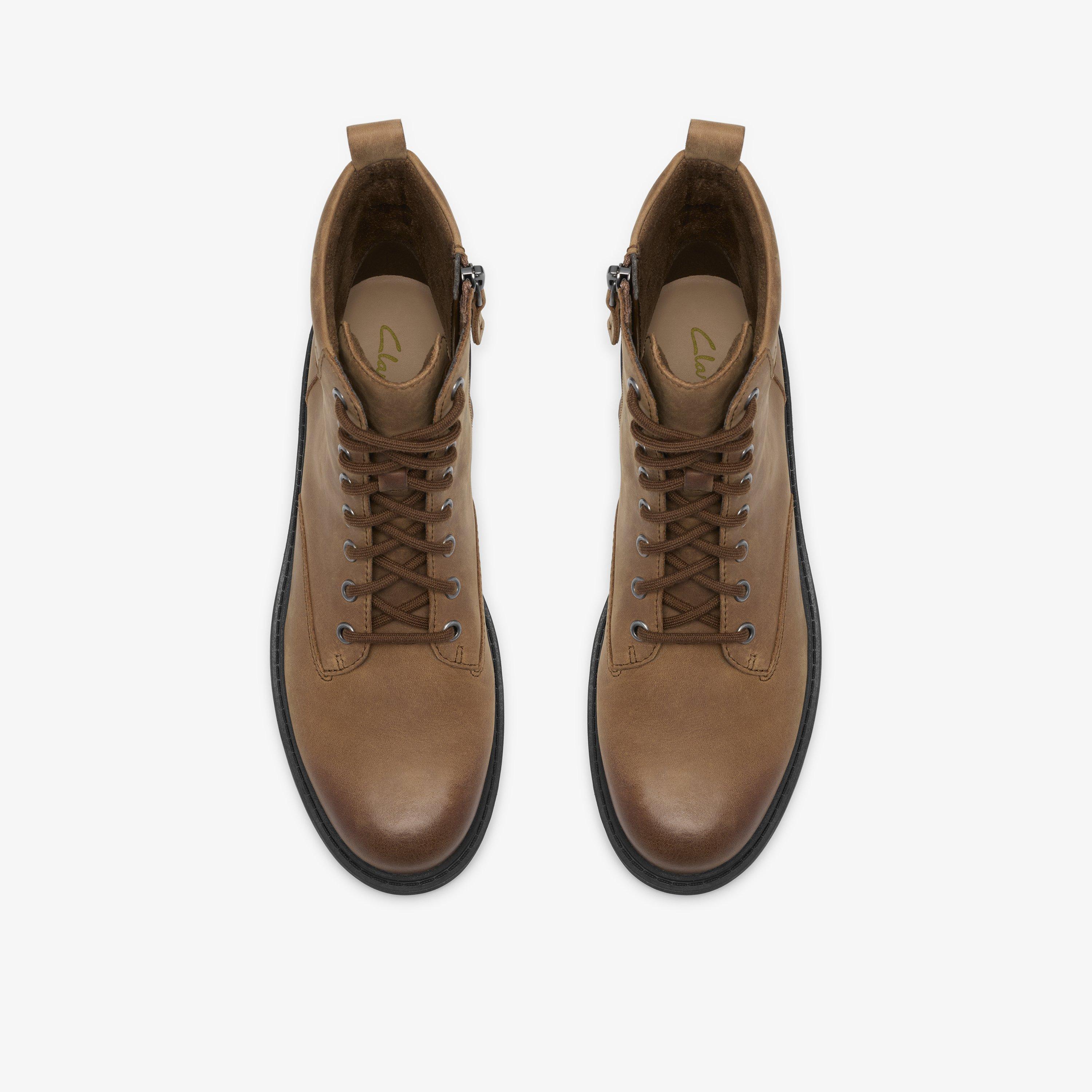 Orinoco 2 Sky Walnut Leather Ankle Boots, view 6 of 6