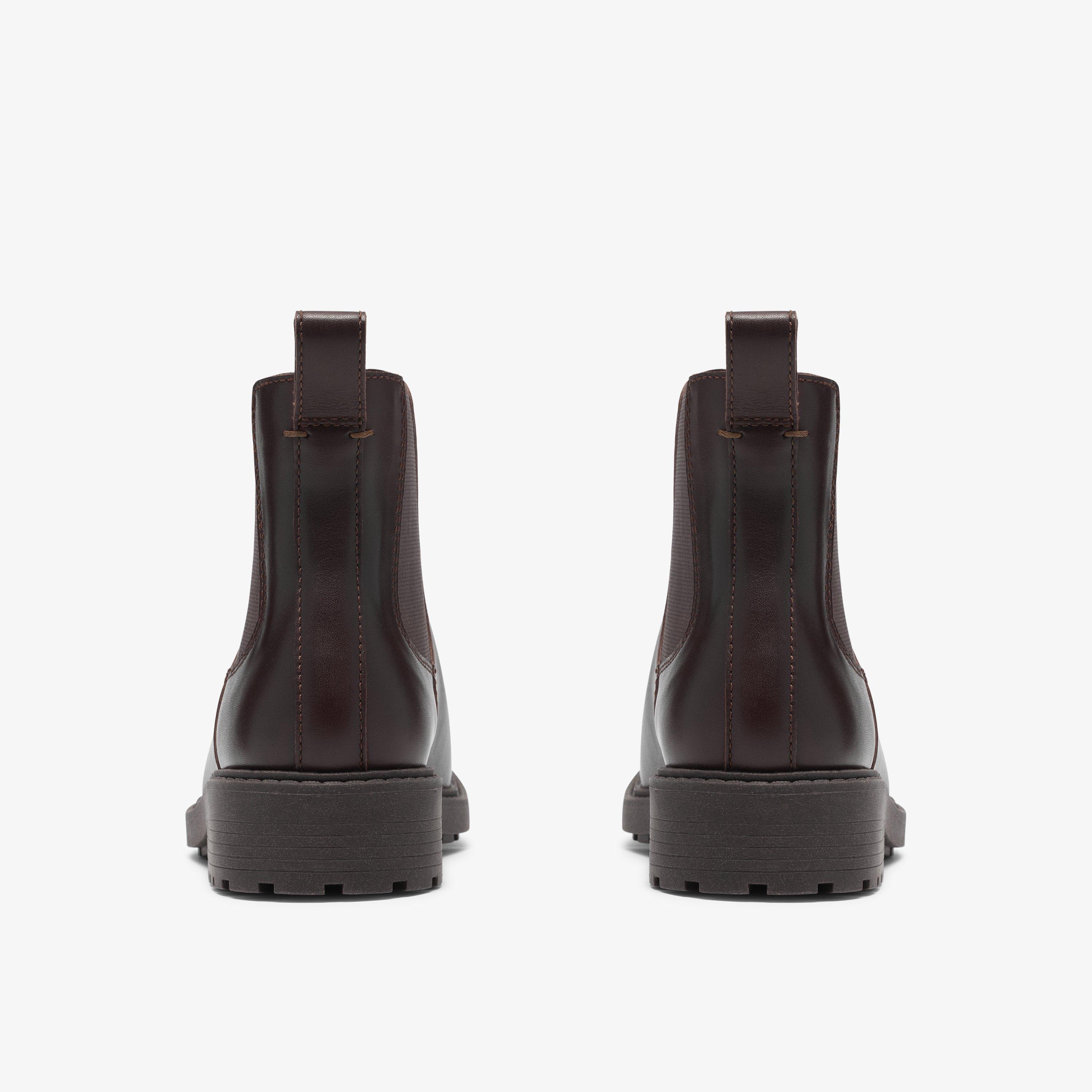 Orinoco 2 Lane Dark Brown Leather Ankle Boots, view 5 of 6