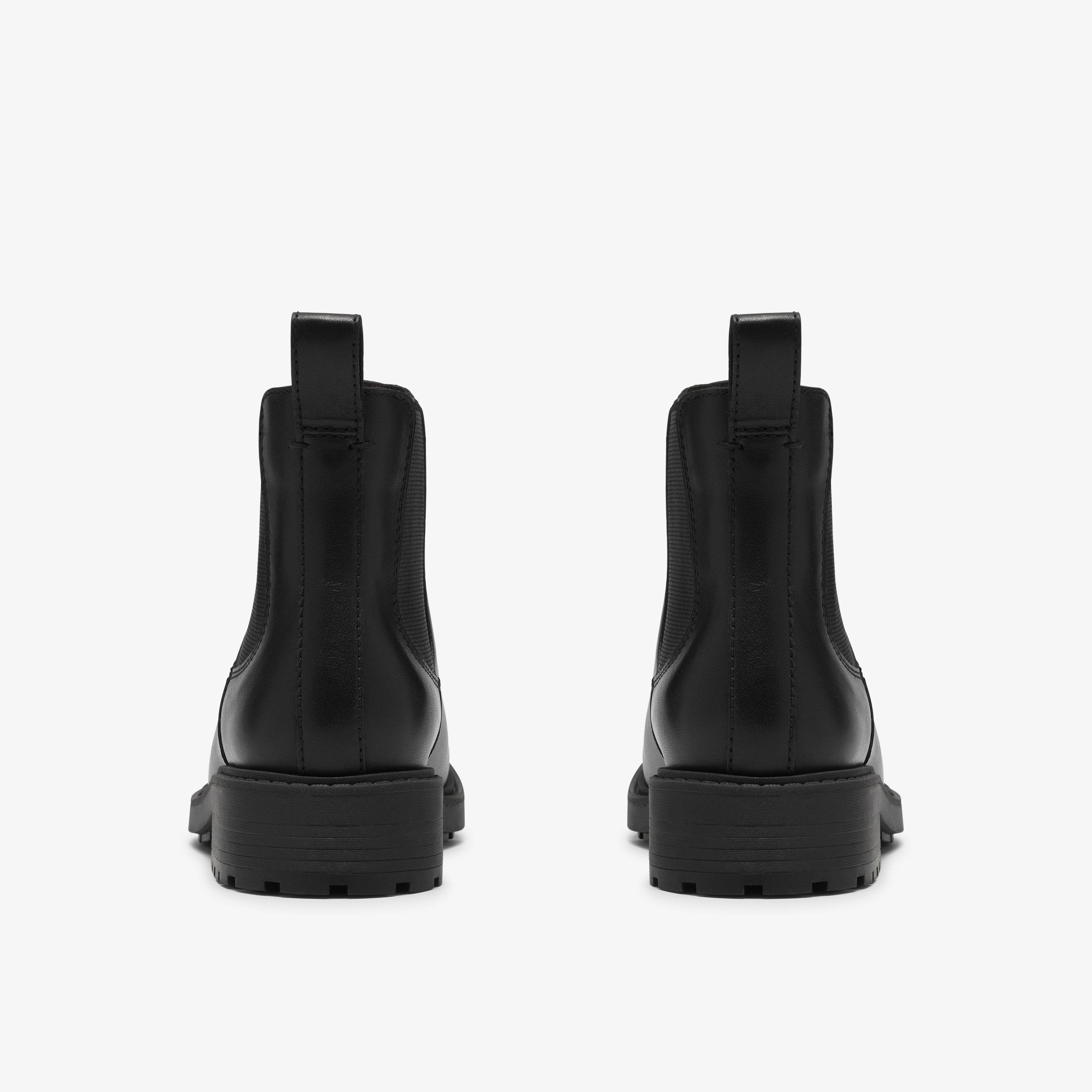 Orinoco 2 Lane Black Weatherproof Ankle Boots, view 5 of 6