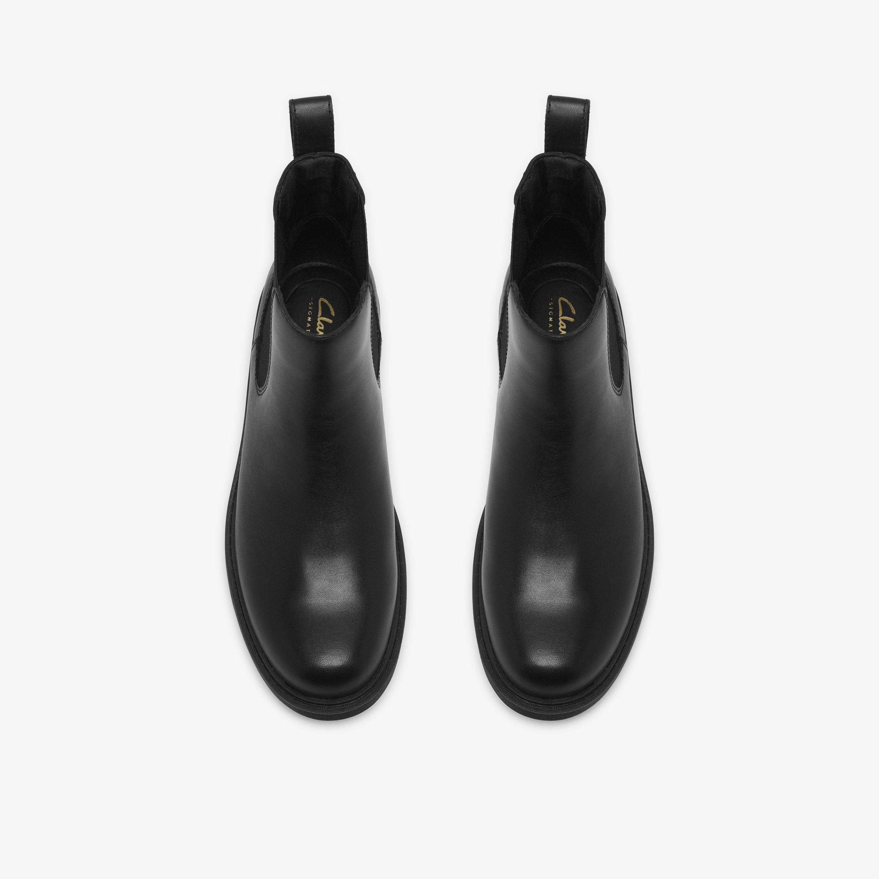 Orinoco 2 Lane Black Weatherproof Ankle Boots, view 6 of 6