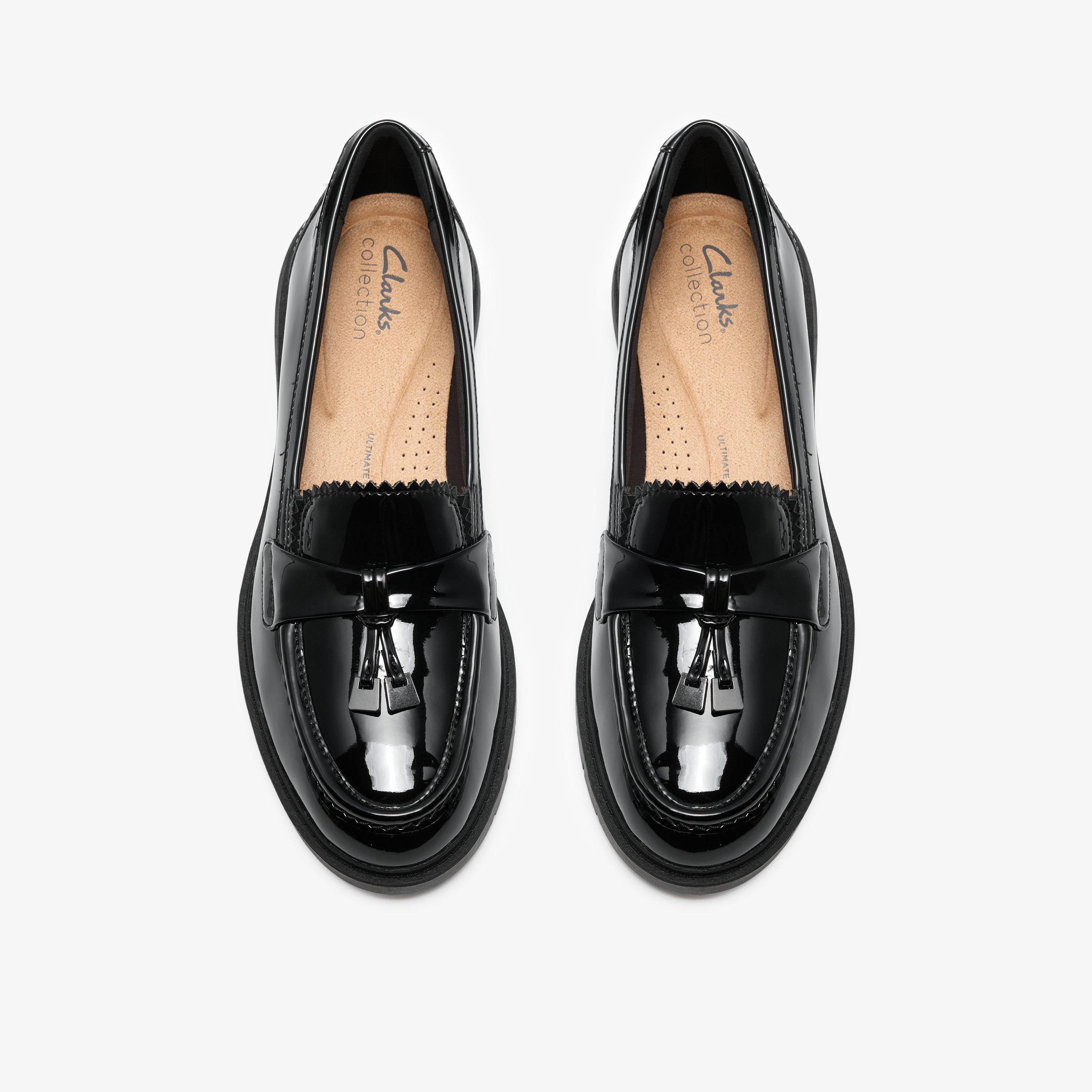 Westlynn Bella Black/Black Patent Loafers Slip Ons, view 6 of 6