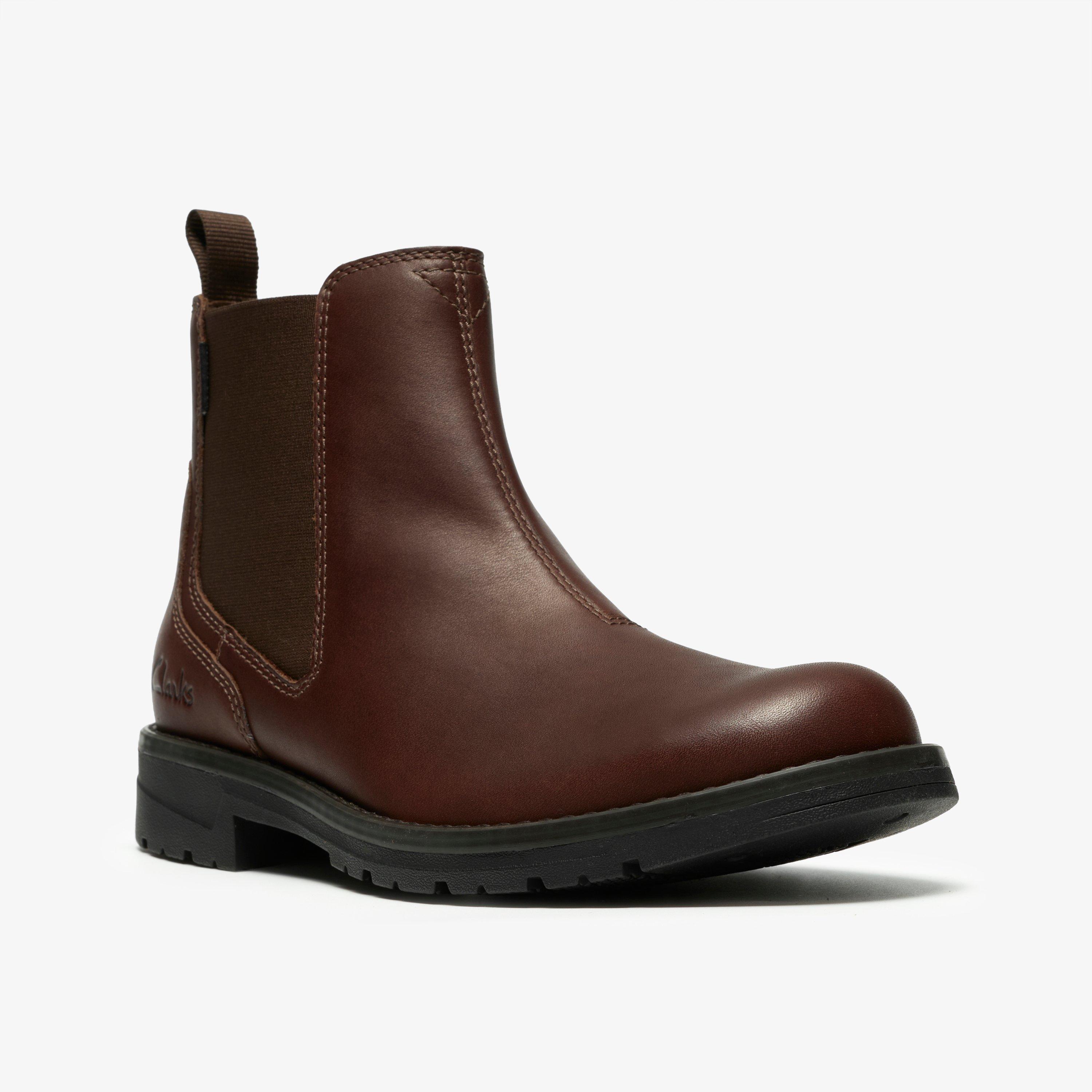 Morris Go Dark Brown Leather Chelsea Boots, view 4 of 6