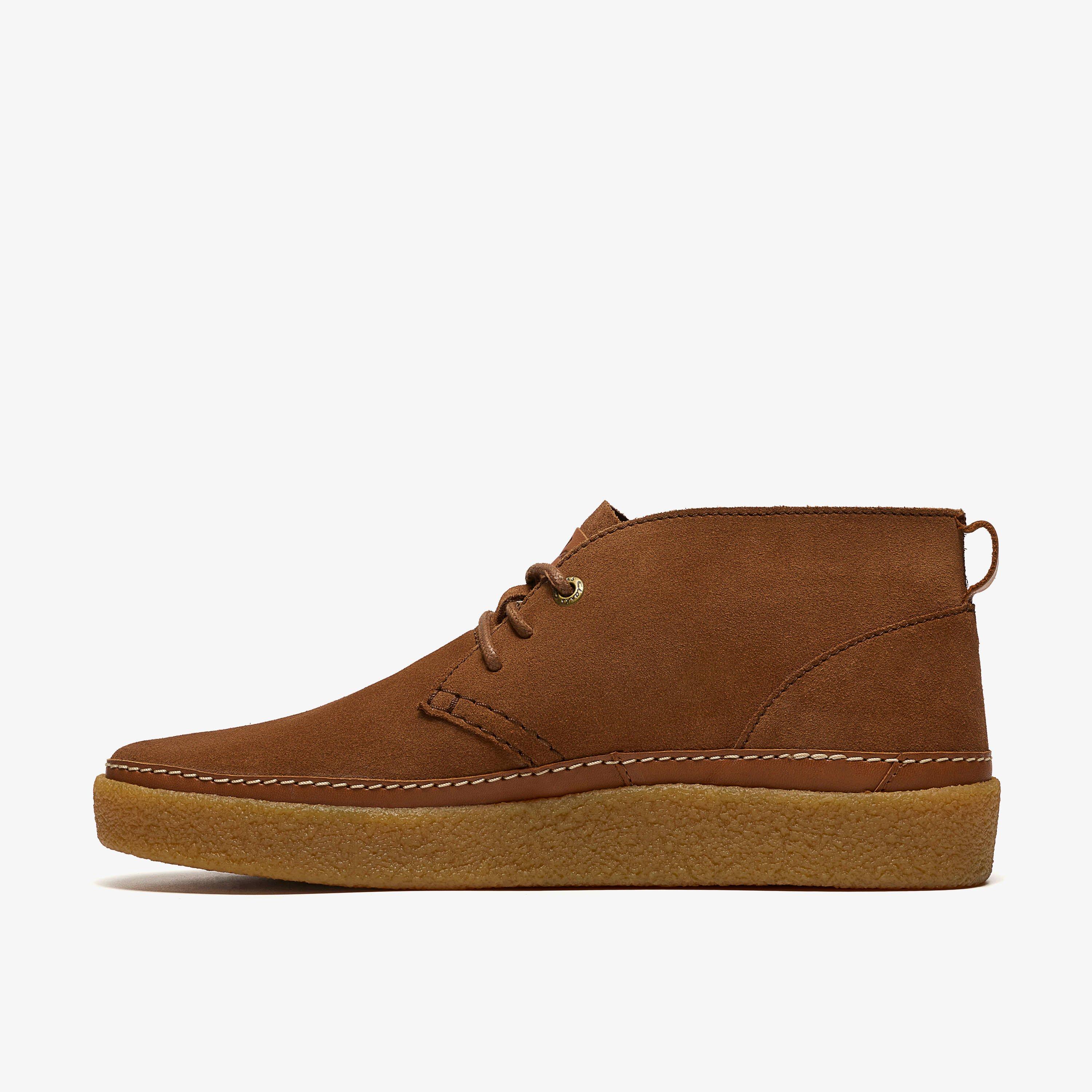 Oakpark Mid Cola Suede Ankle Boots, view 2 of 6
