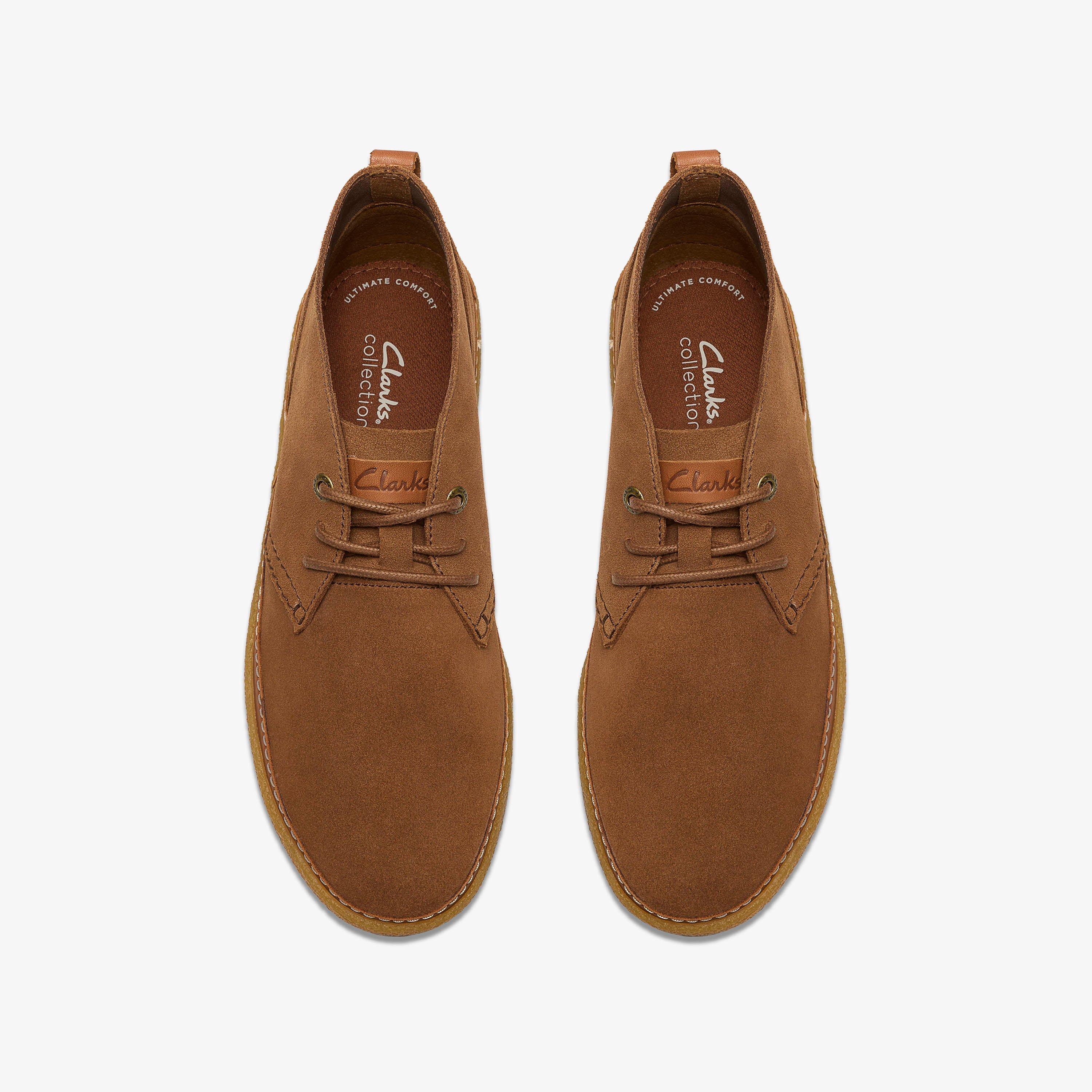 Oakpark Mid Cola Suede Ankle Boots, view 6 of 6