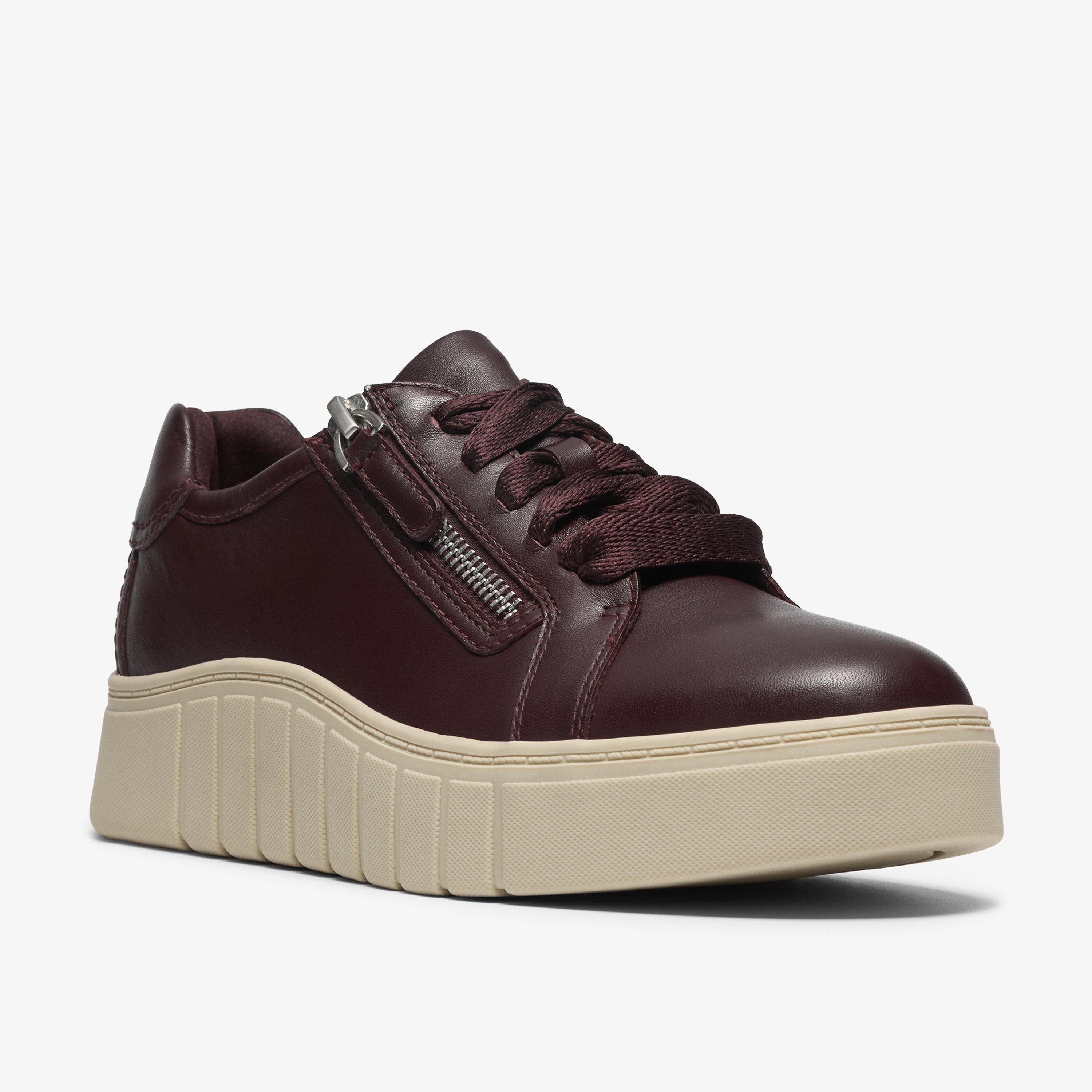 Mykah Joyfull Burgundy Court Shoes, view 4 of 6
