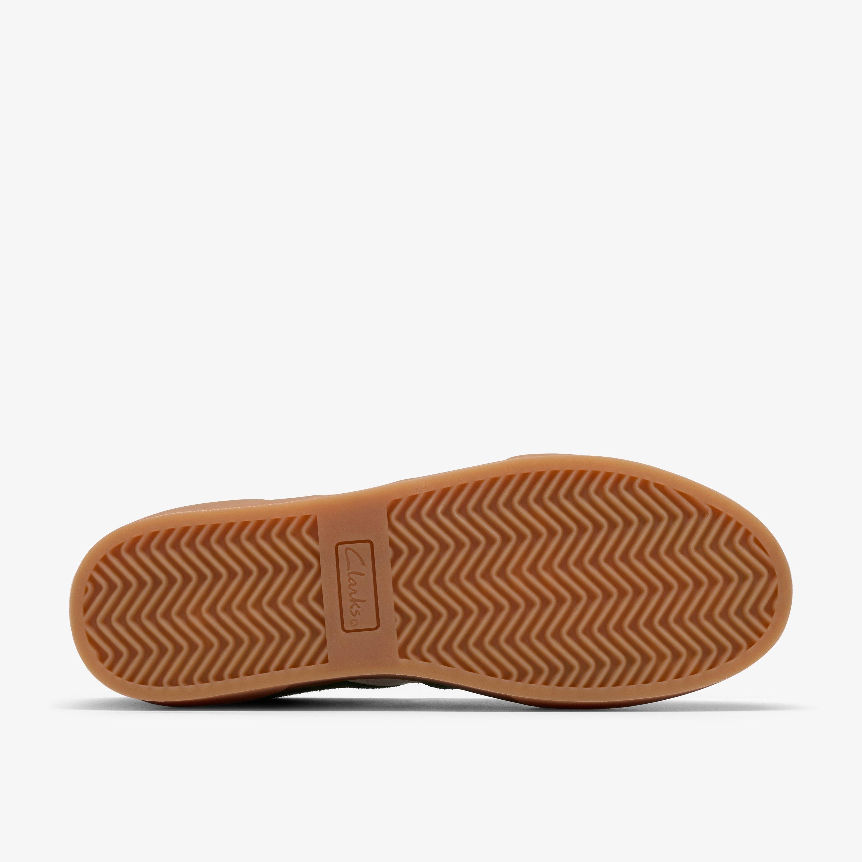 Oniro Run Green Suede Trainers Lace Up, view 3 of 6