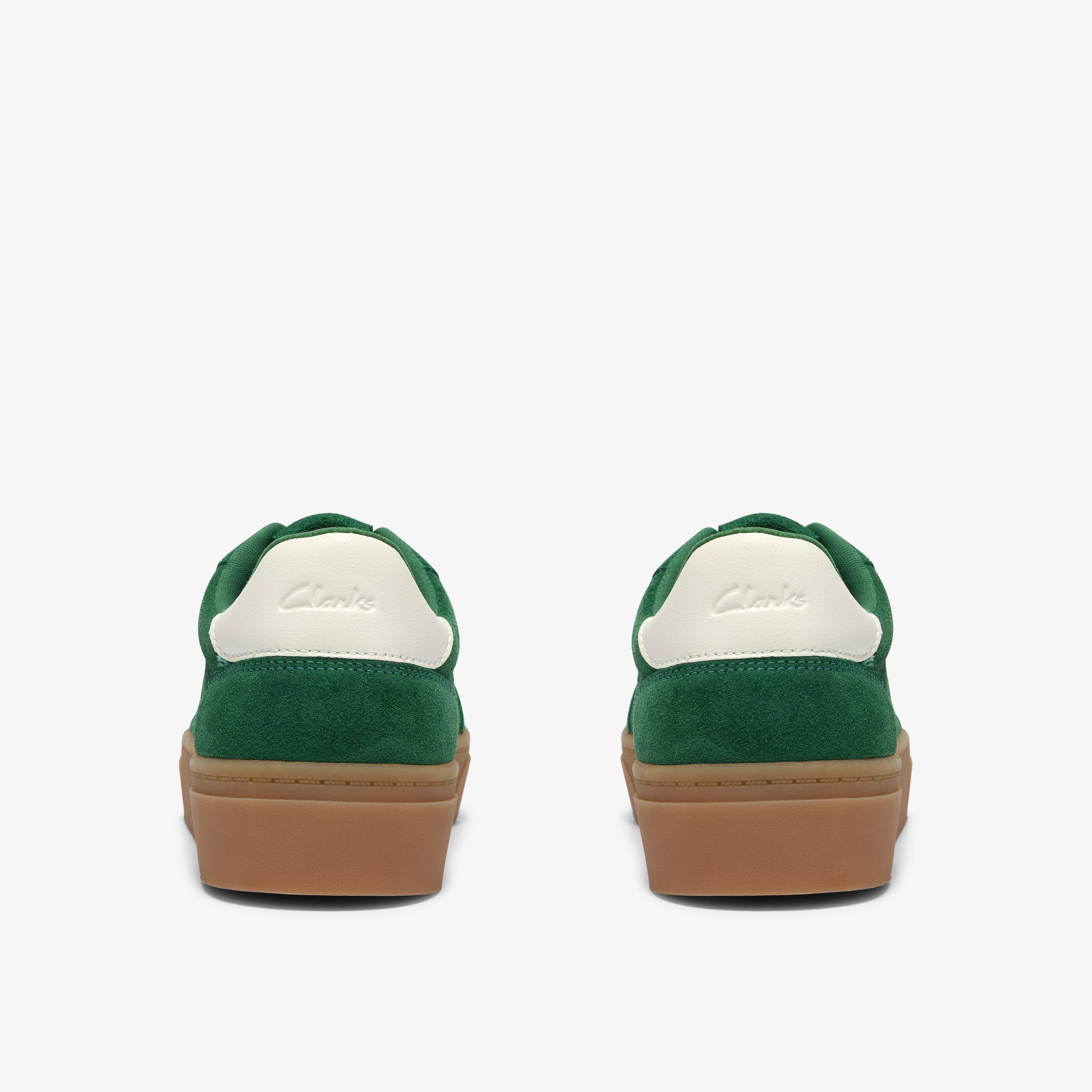 Oniro Run Green Suede Trainers Lace Up, view 5 of 6