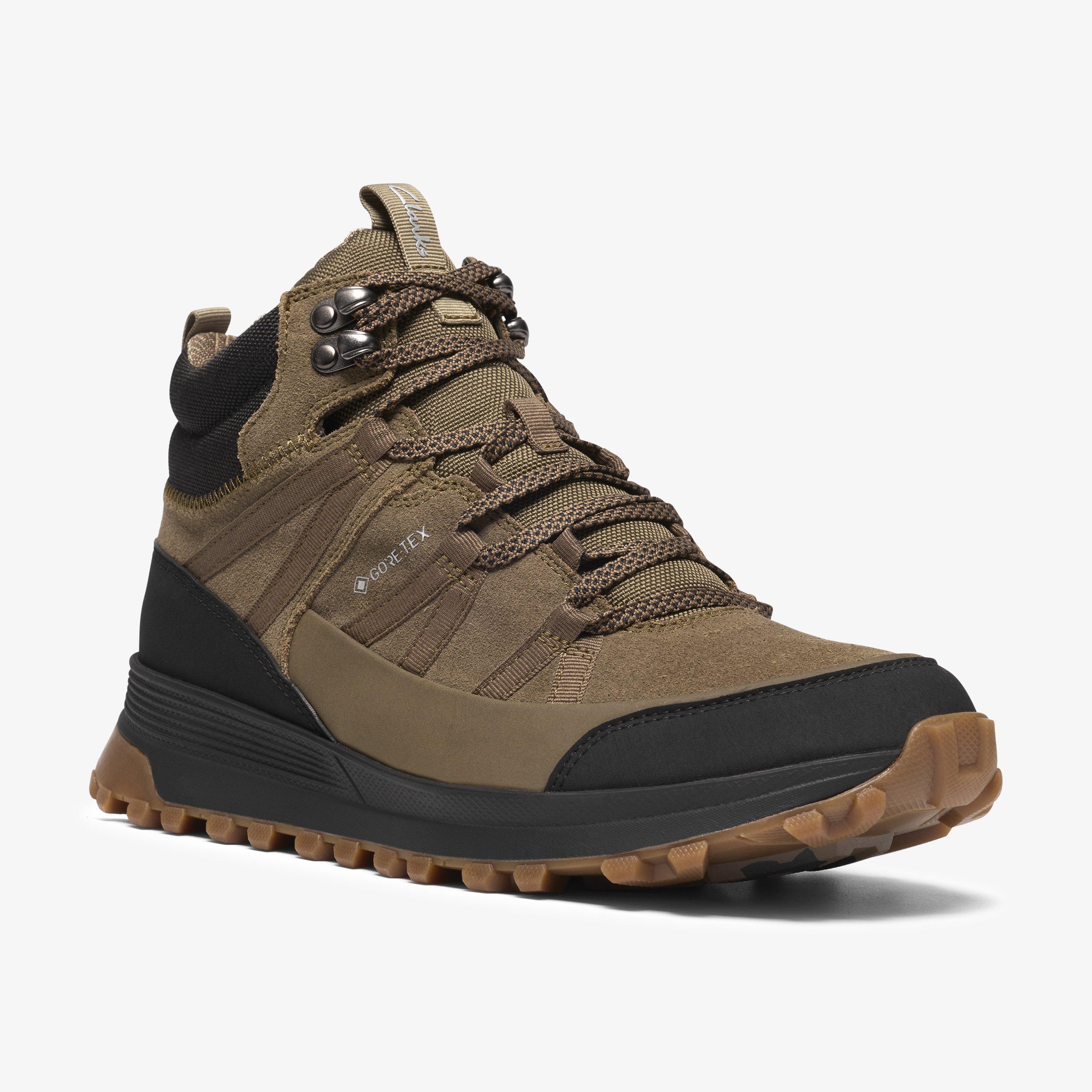 ATL Rise GORE-TEX Dark Olive Suede Ankle Boots, view 4 of 6