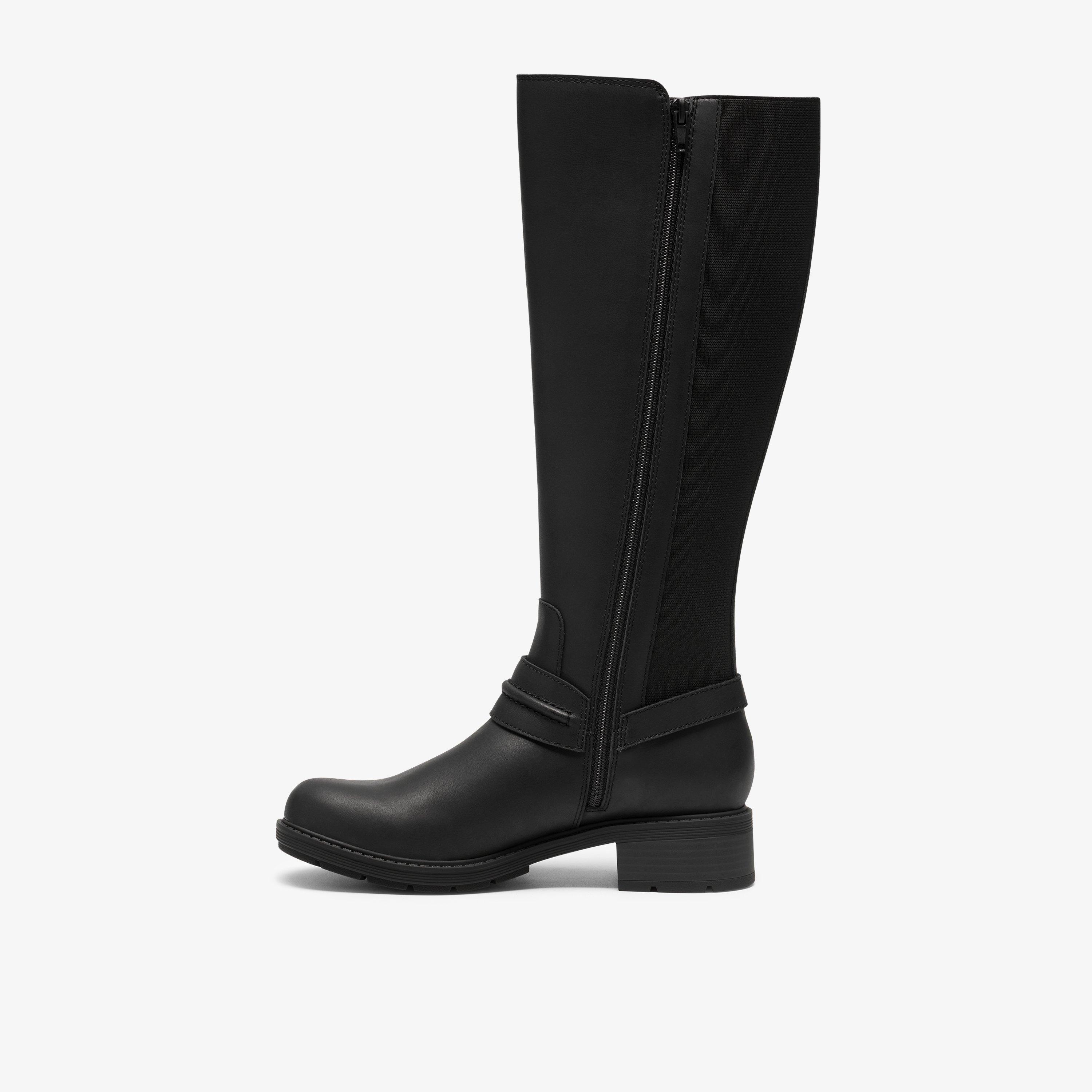 Hearth Hi Black Knee High Boots, view 2 of 6