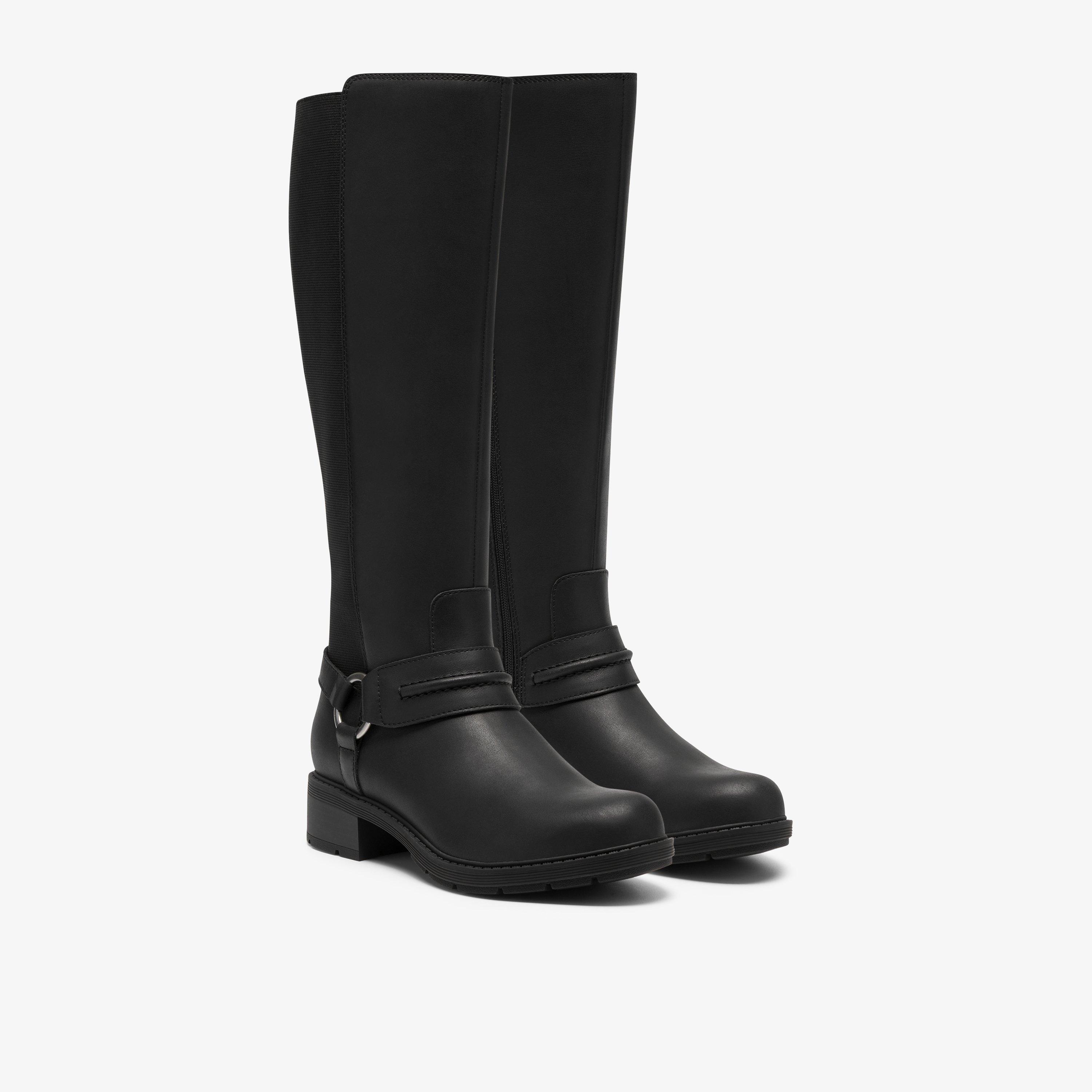 Hearth Hi Black Knee High Boots, view 4 of 6