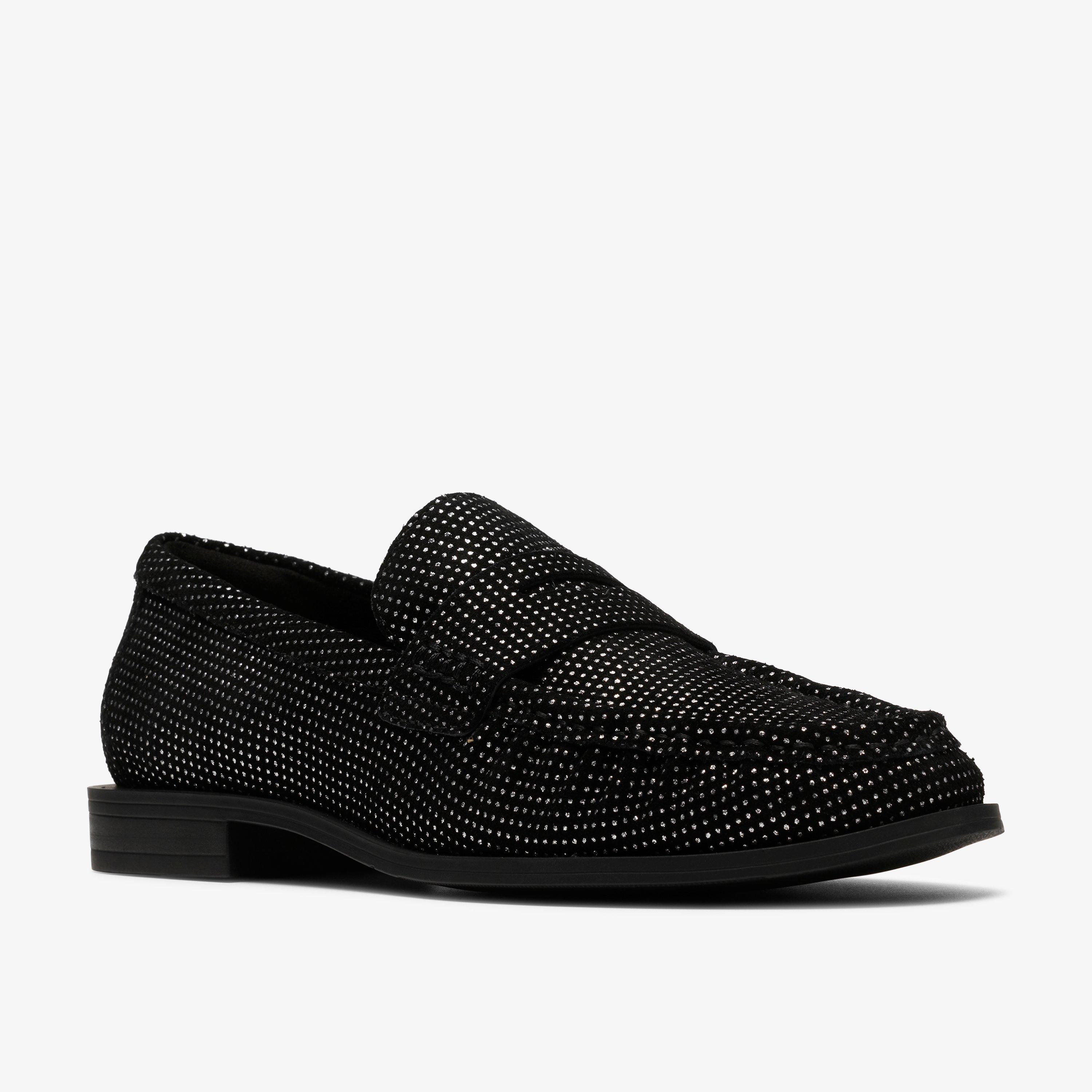 Alixea Walk Black Interest Slip-Ons, view 4 of 6