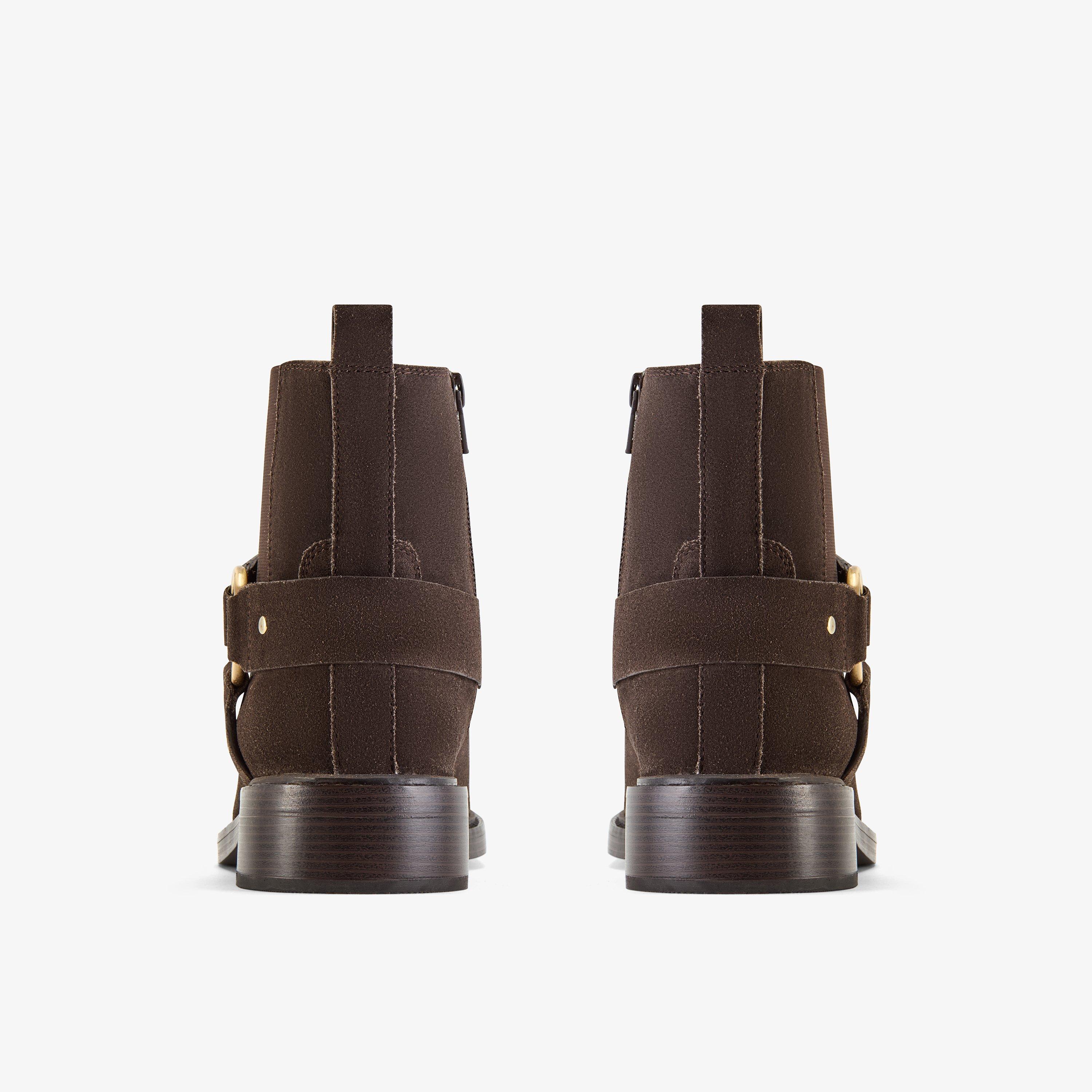Lunford Craft Brown Suede Ankle Boots Chelsea Boots, view 5 of 6