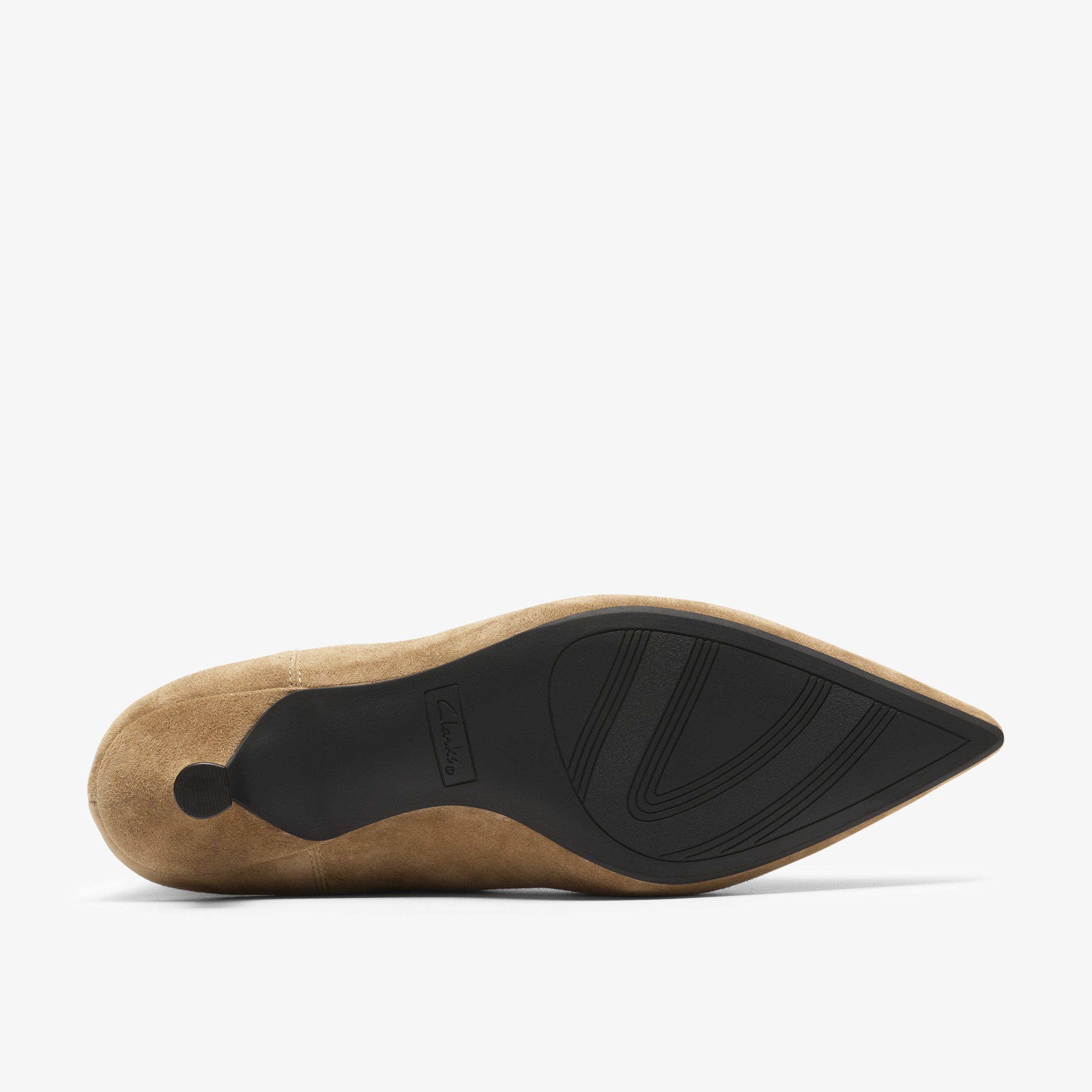 Pisa Top Tan Suede Ankle Boots, view 3 of 6