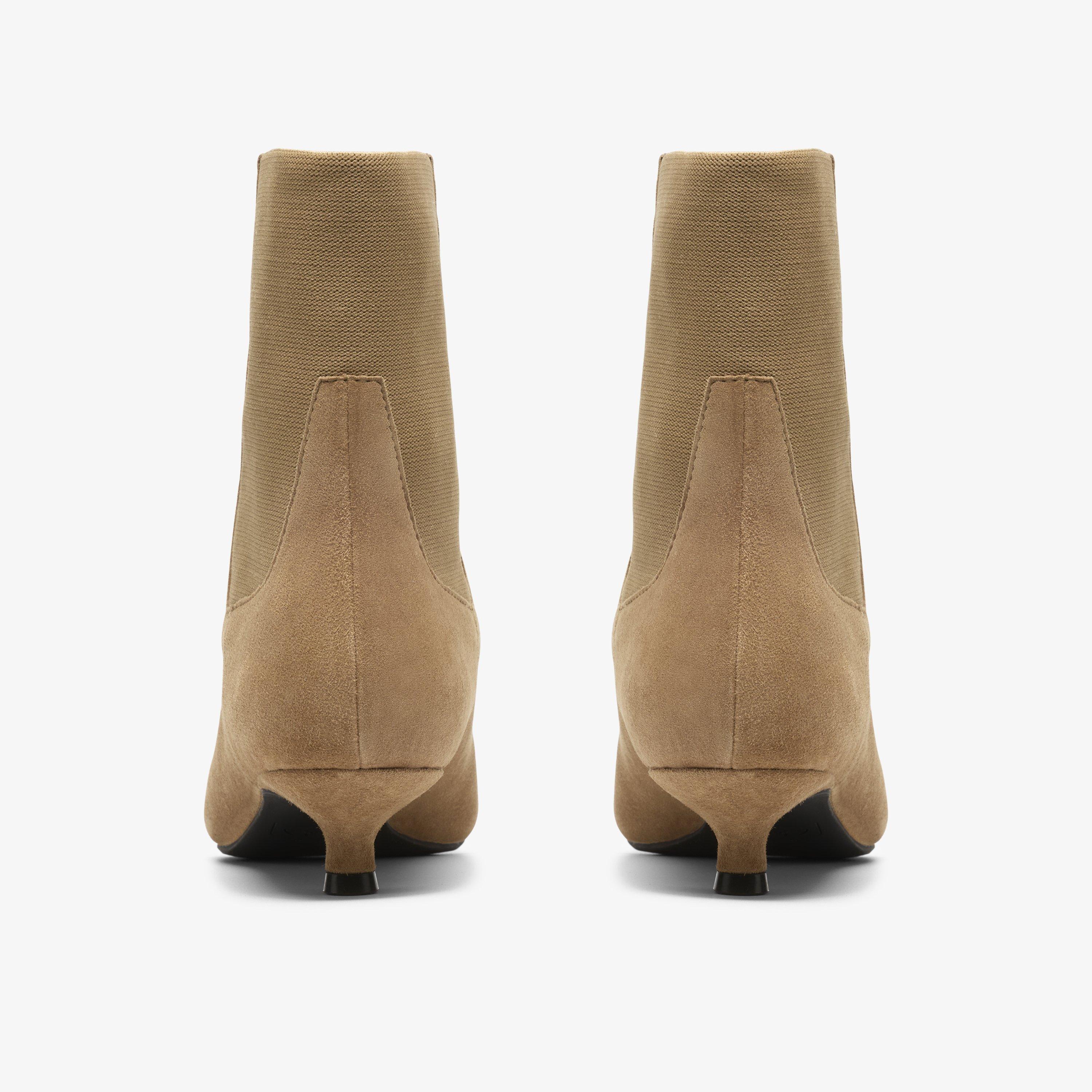 Pisa Top Tan Suede Ankle Boots, view 5 of 6