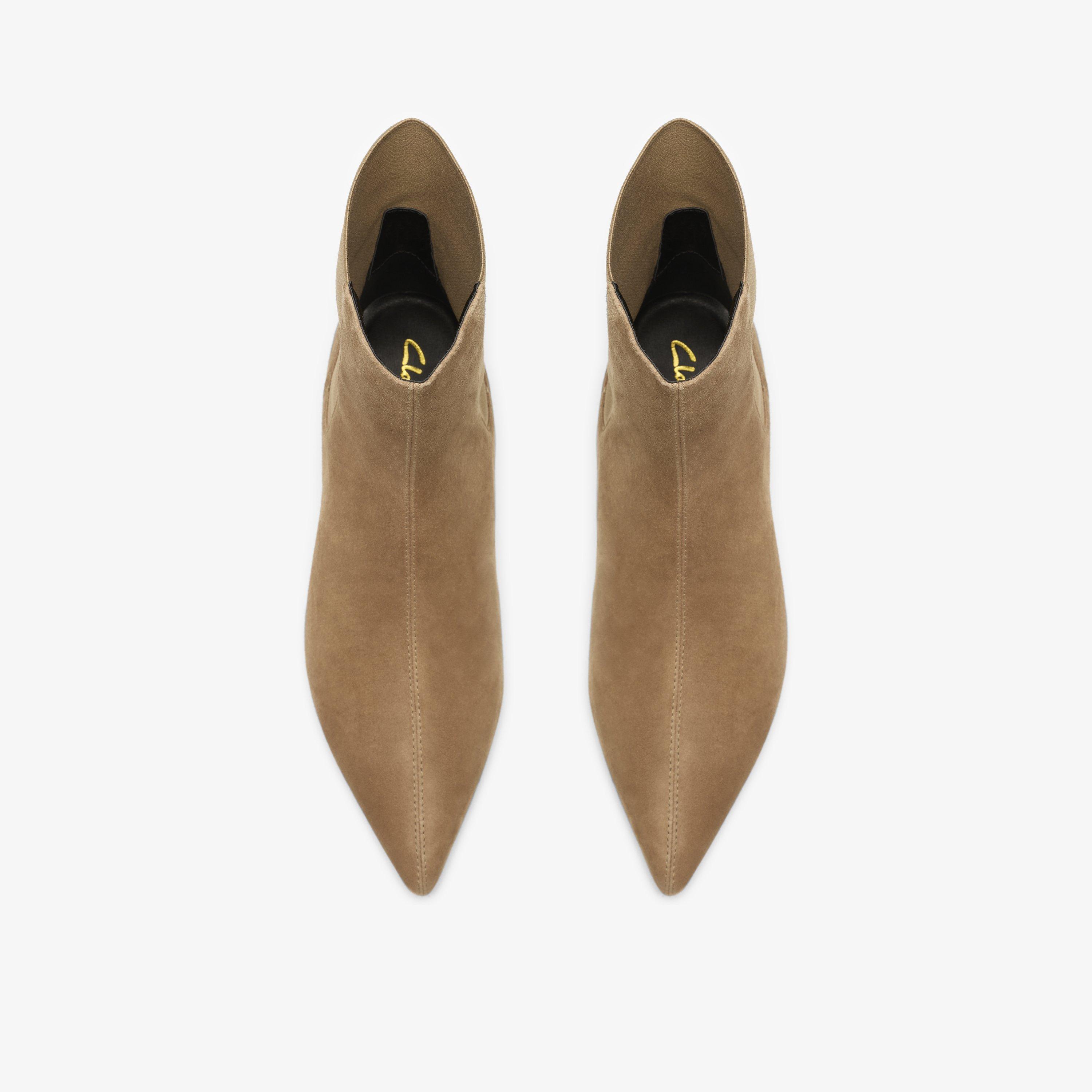 Pisa Top Tan Suede Ankle Boots, view 6 of 6