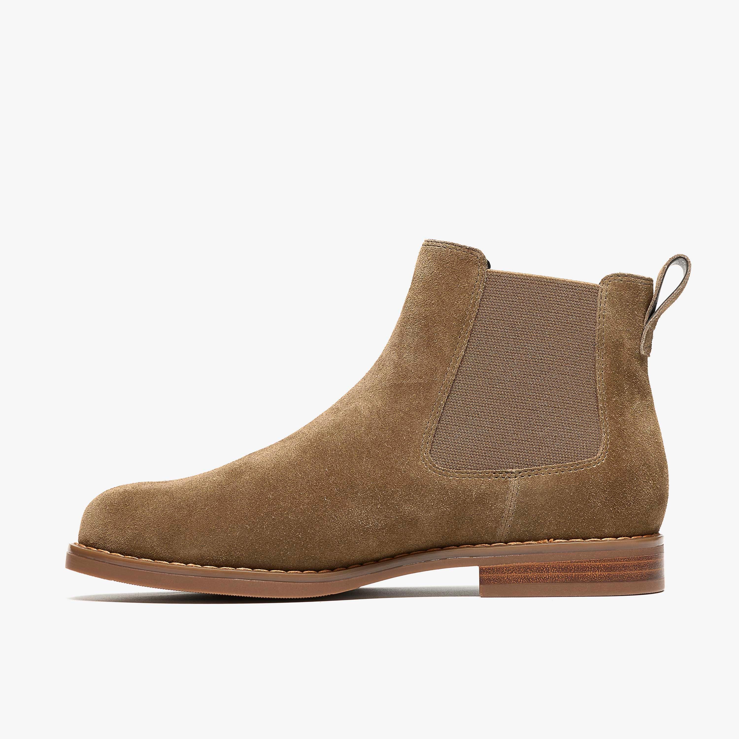 Conara Top Dark Sand Ankle Boots Chelsea Boots, view 2 of 6