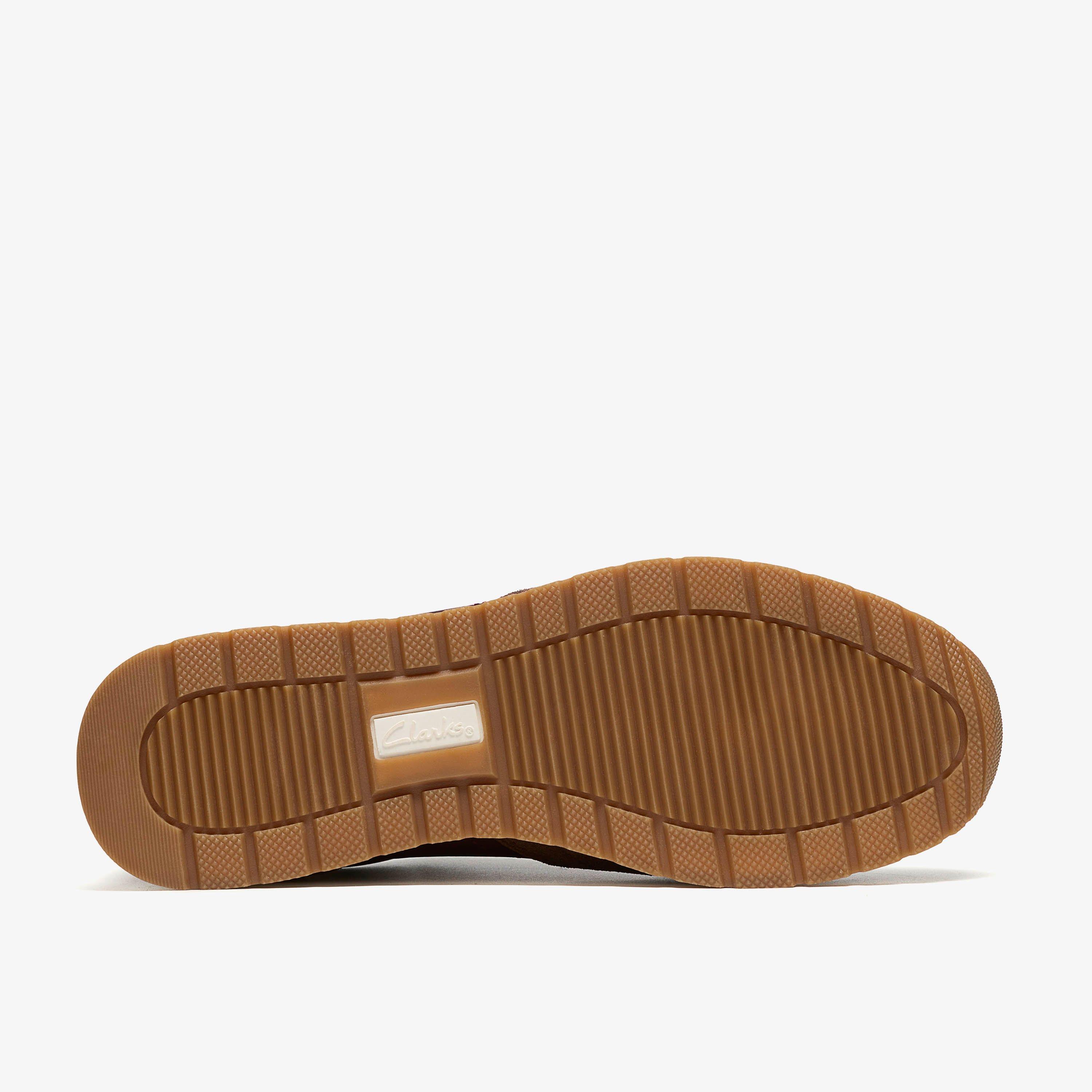 Emme Walk Dark Brown Combination Trainers, view 3 of 6