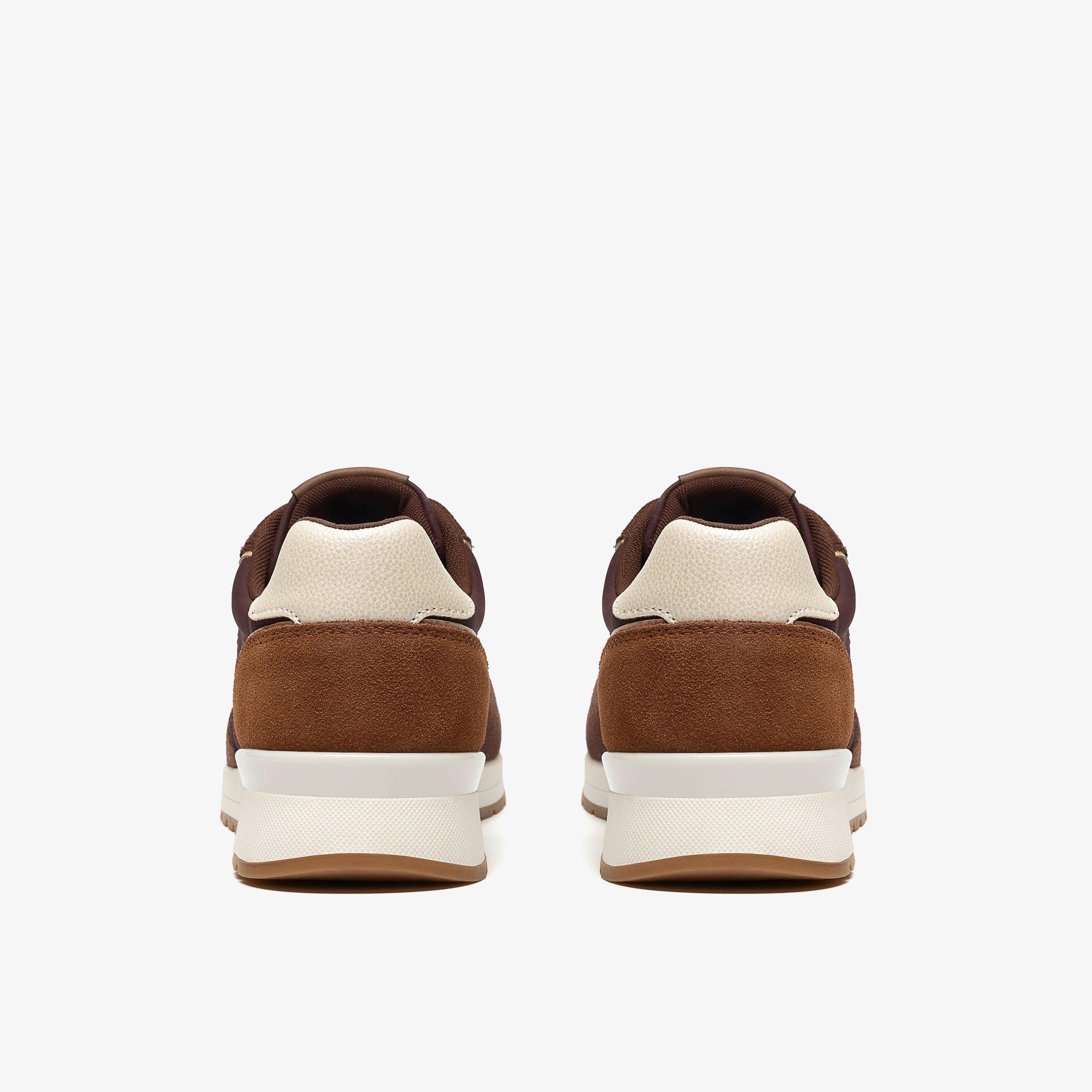 Emme Walk Dark Brown Combination Trainers, view 5 of 6
