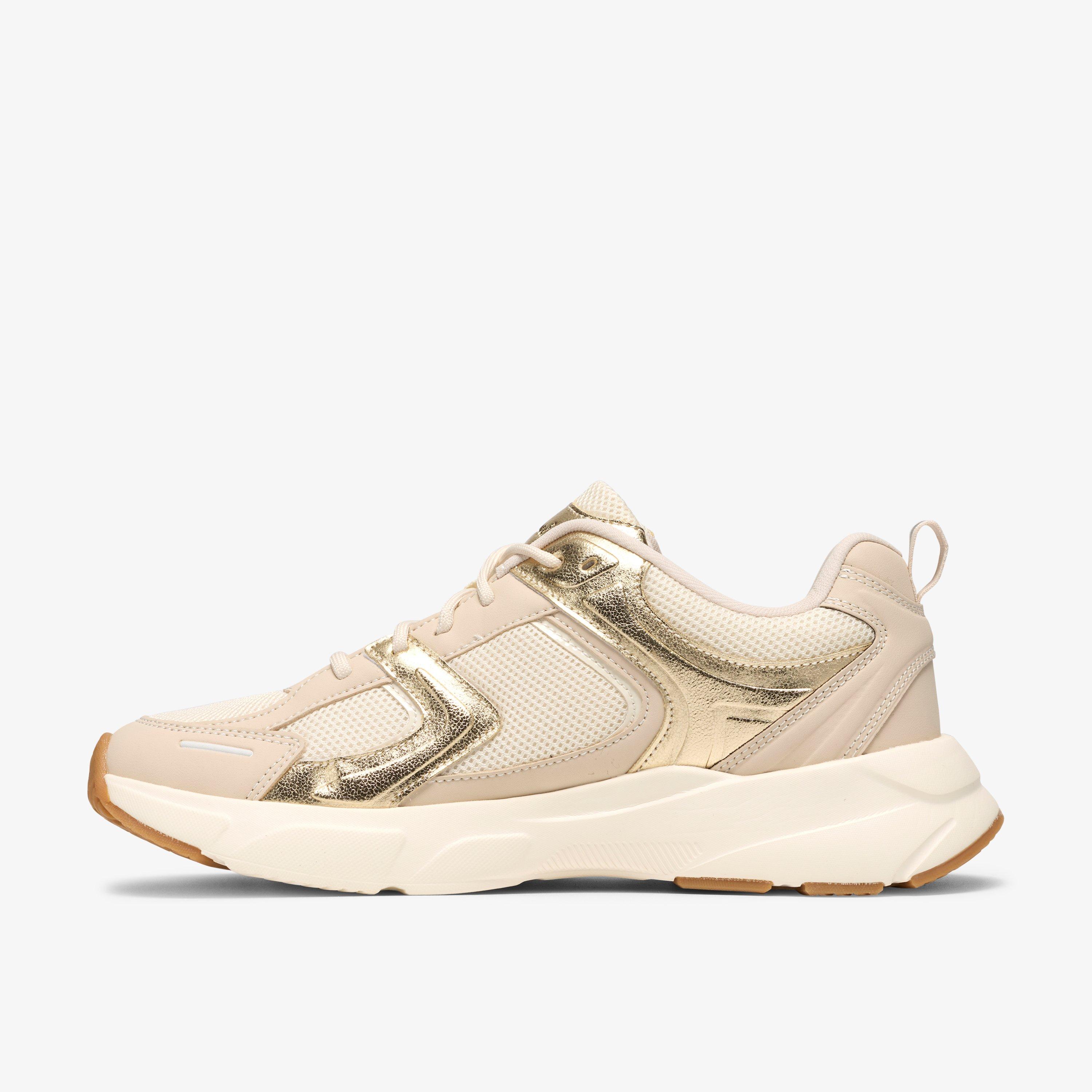 Orsina Walk Beige Combination Trainers, view 2 of 6