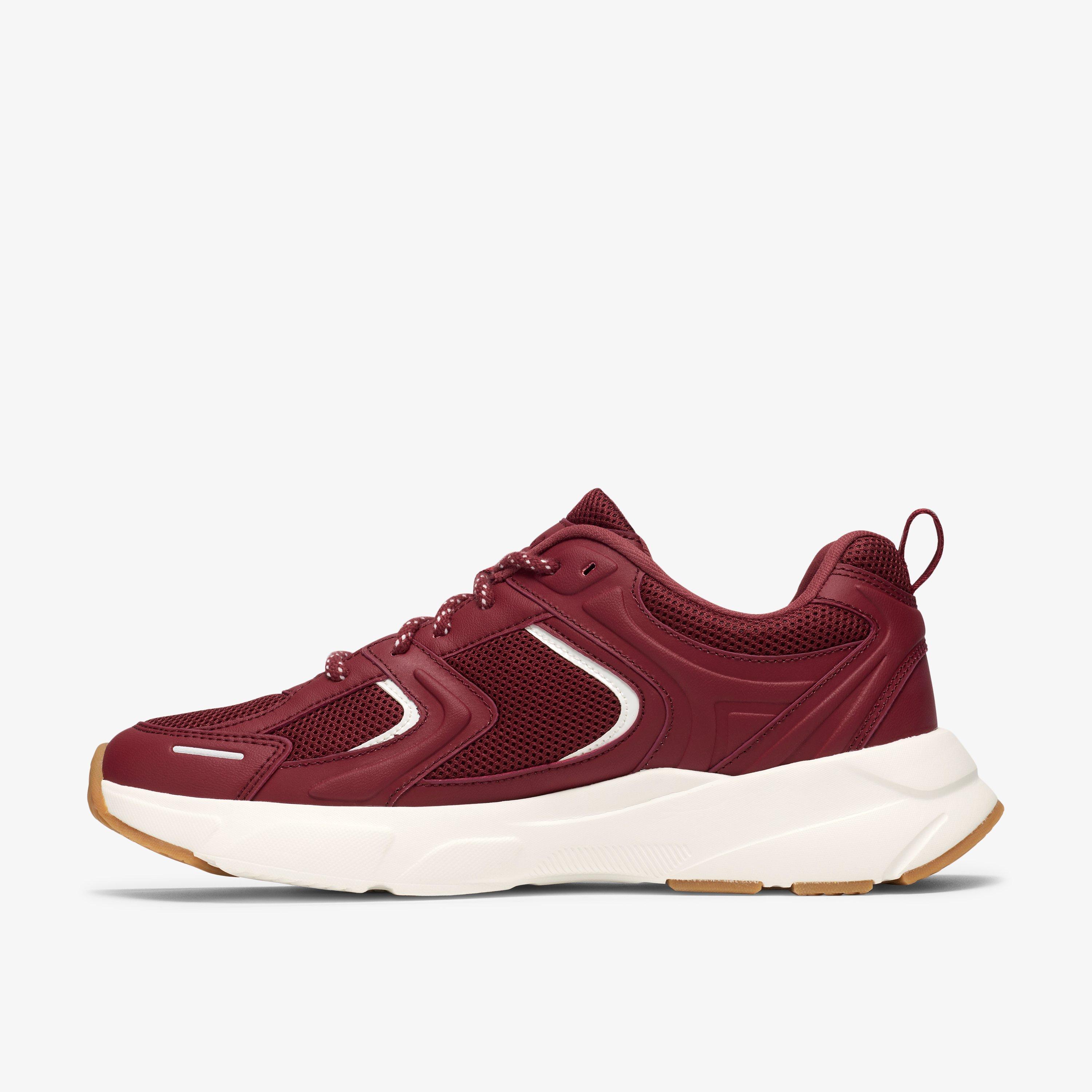 Orsina Walk Burgundy Trainers, view 2 of 6