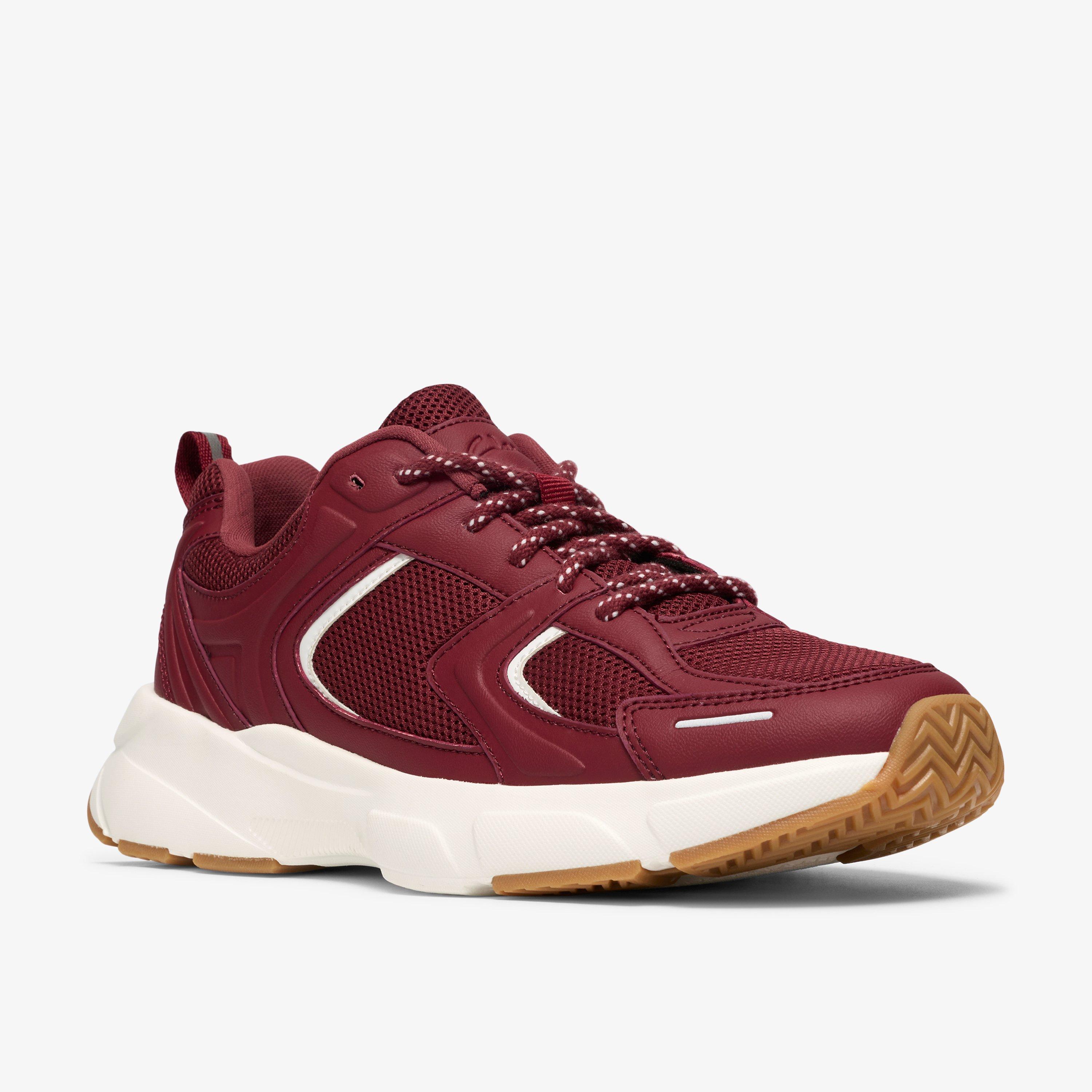 Orsina Walk Burgundy Trainers, view 4 of 6
