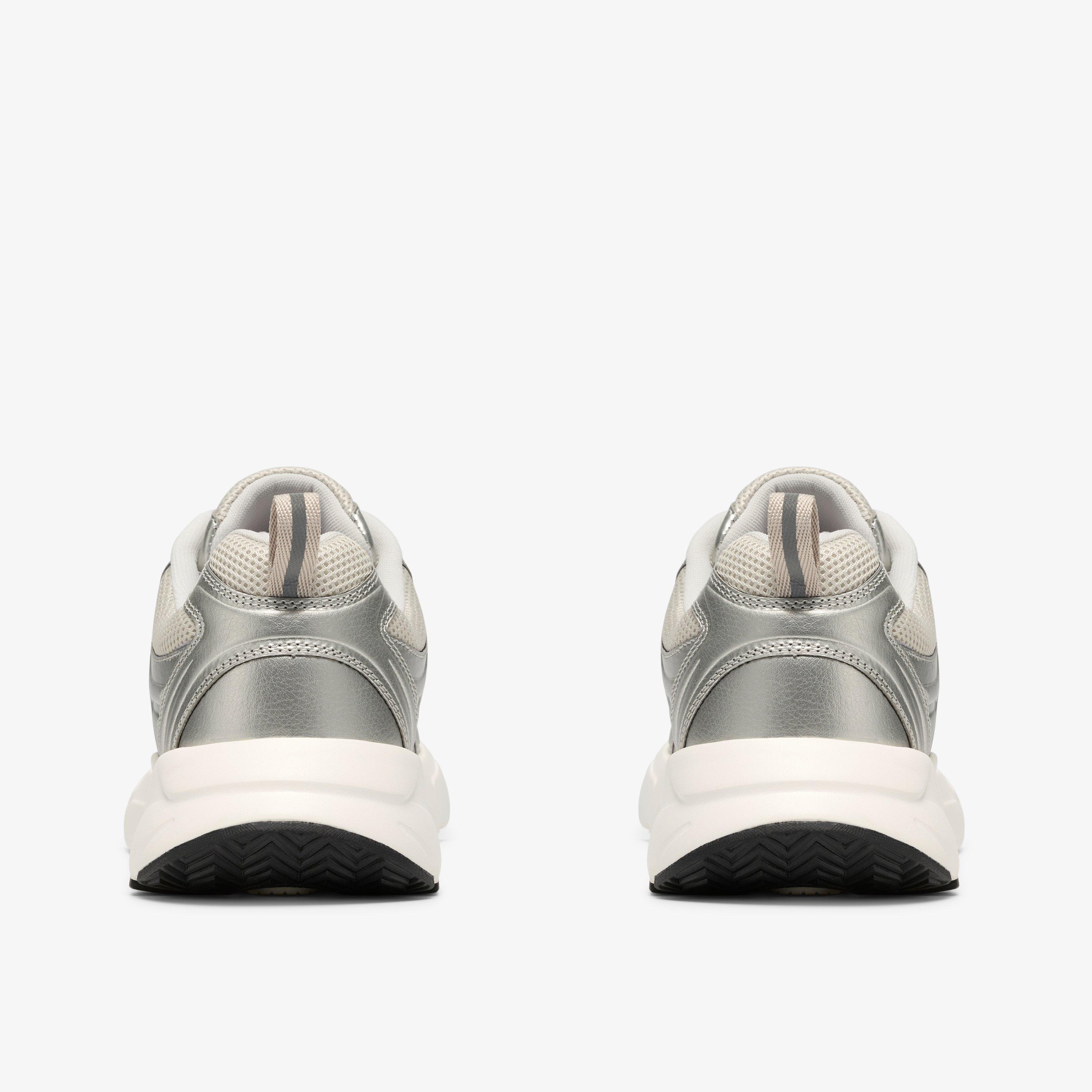 Orsina Walk Silver Combination Trainers, view 5 of 6