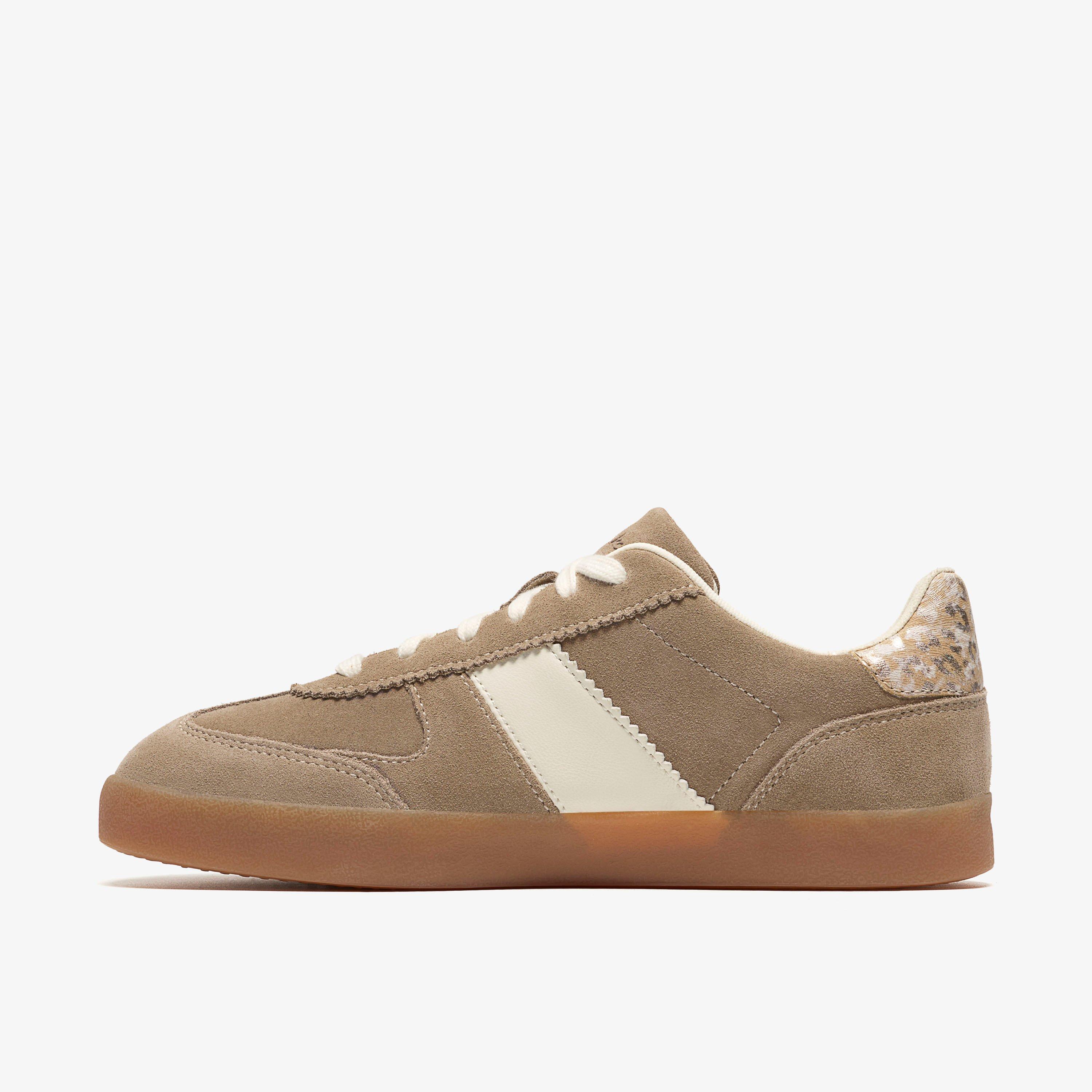 Sorelle Walk Trainers Shoes Beige Beige Combination Trainers, view 2 of 6