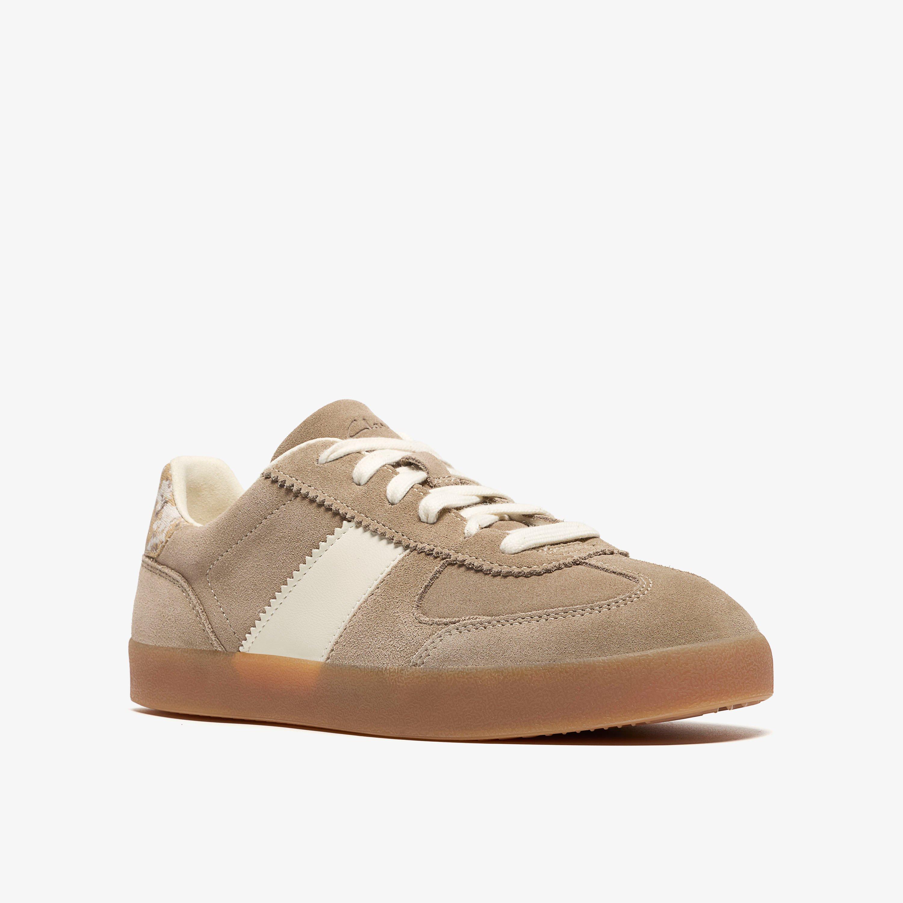 Sorelle Walk Trainers Shoes Beige Beige Combination Trainers, view 4 of 6