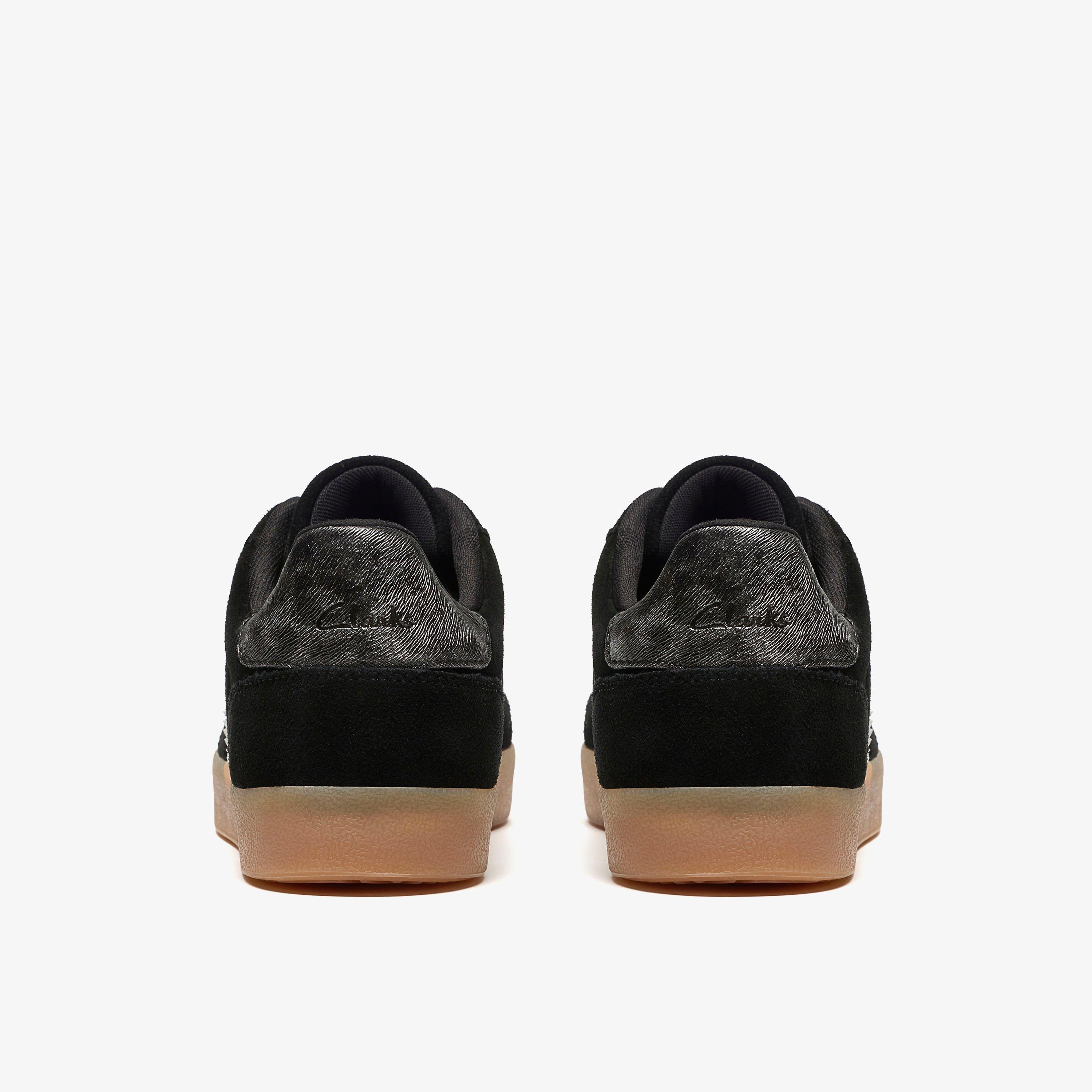 Sorelle Walk Black Suede Trainers, view 5 of 6