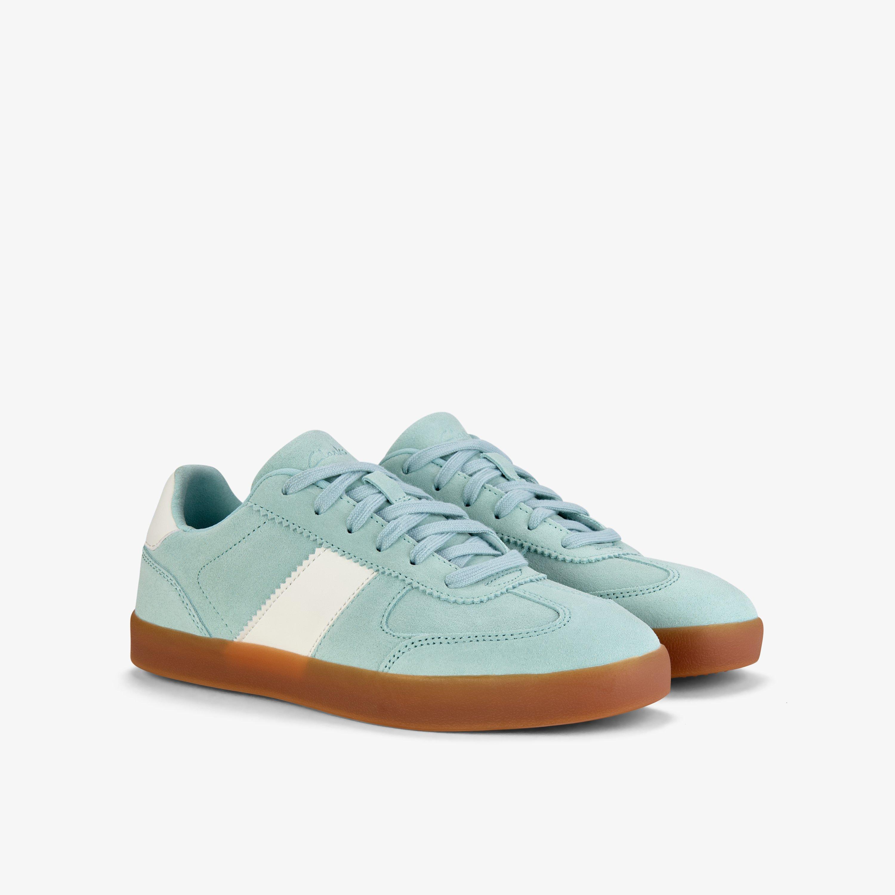 Sorelle Walk Aqua Suede Trainers, view 5 of 6