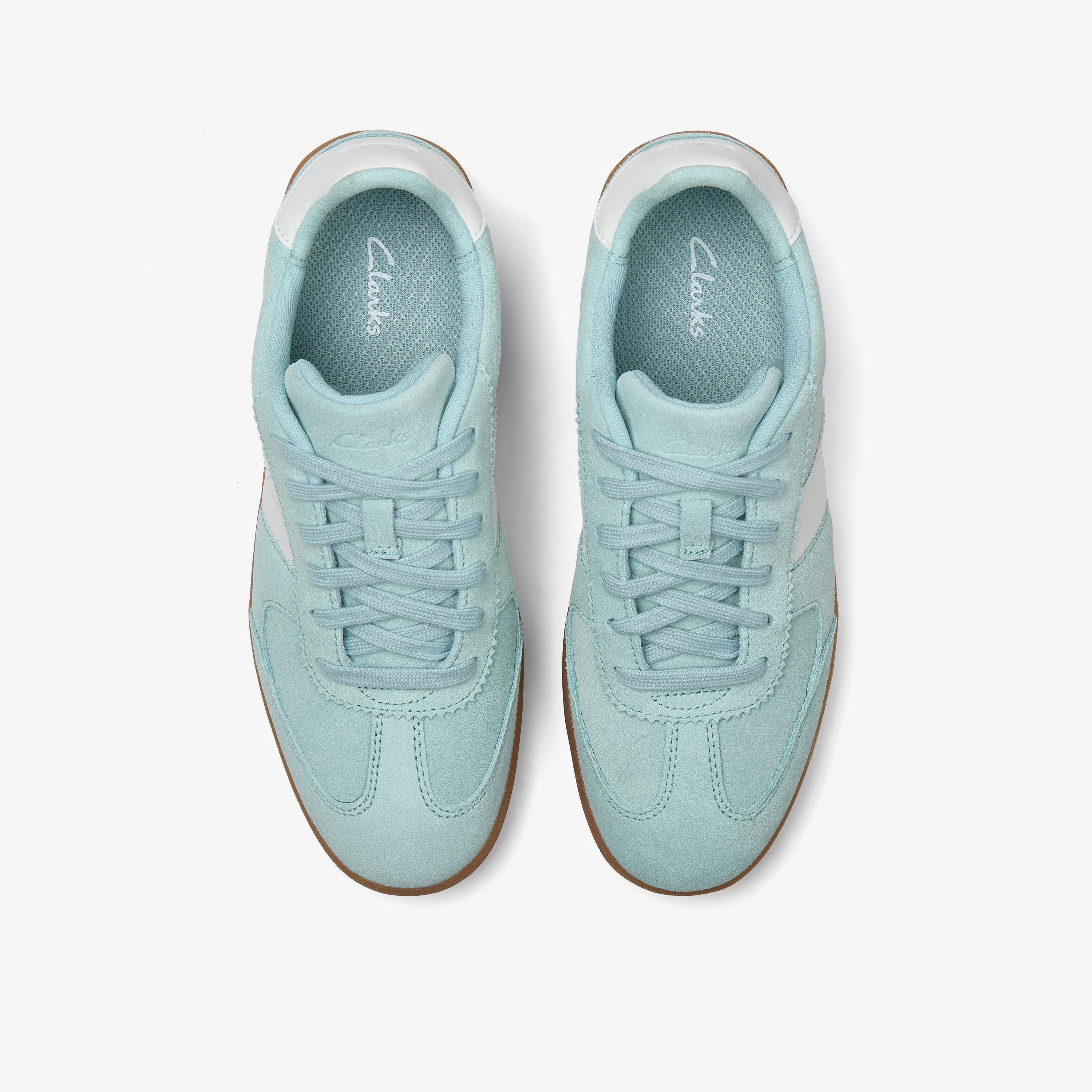 Sorelle Walk Aqua Suede Trainers, view 6 of 6