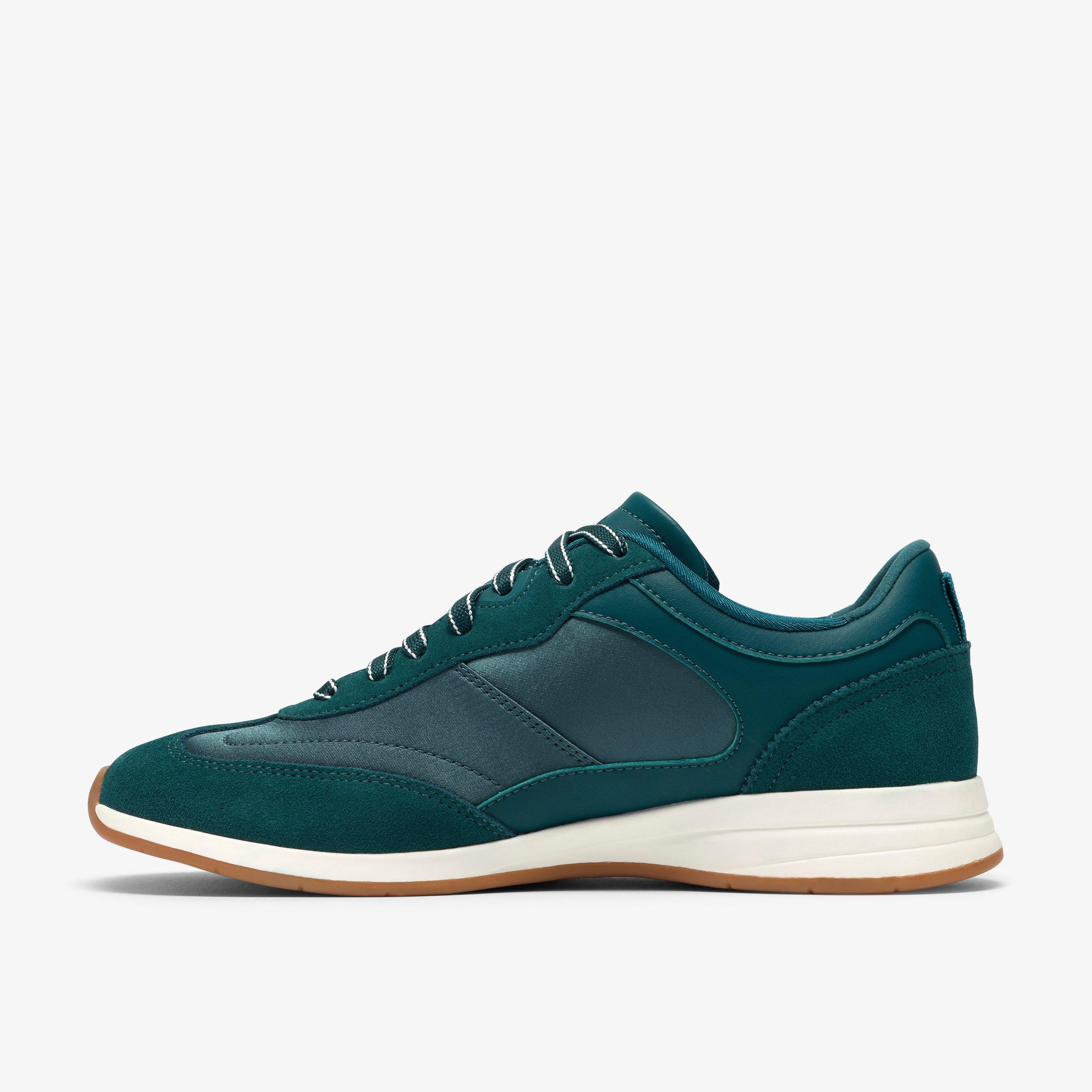 Cloford Lo Teal Combination Trainers, view 2 of 6