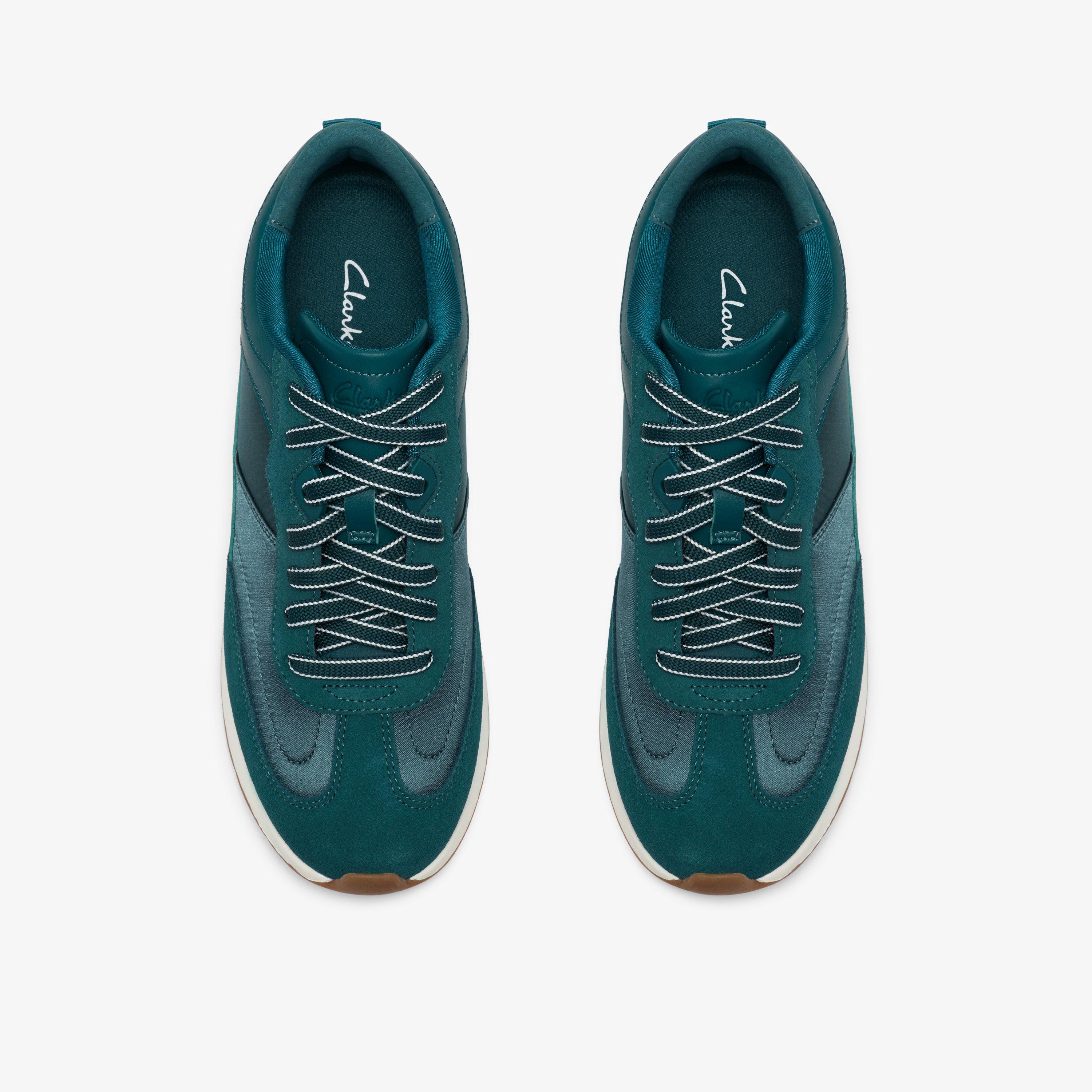 Cloford Lo Teal Combination Trainers, view 6 of 6