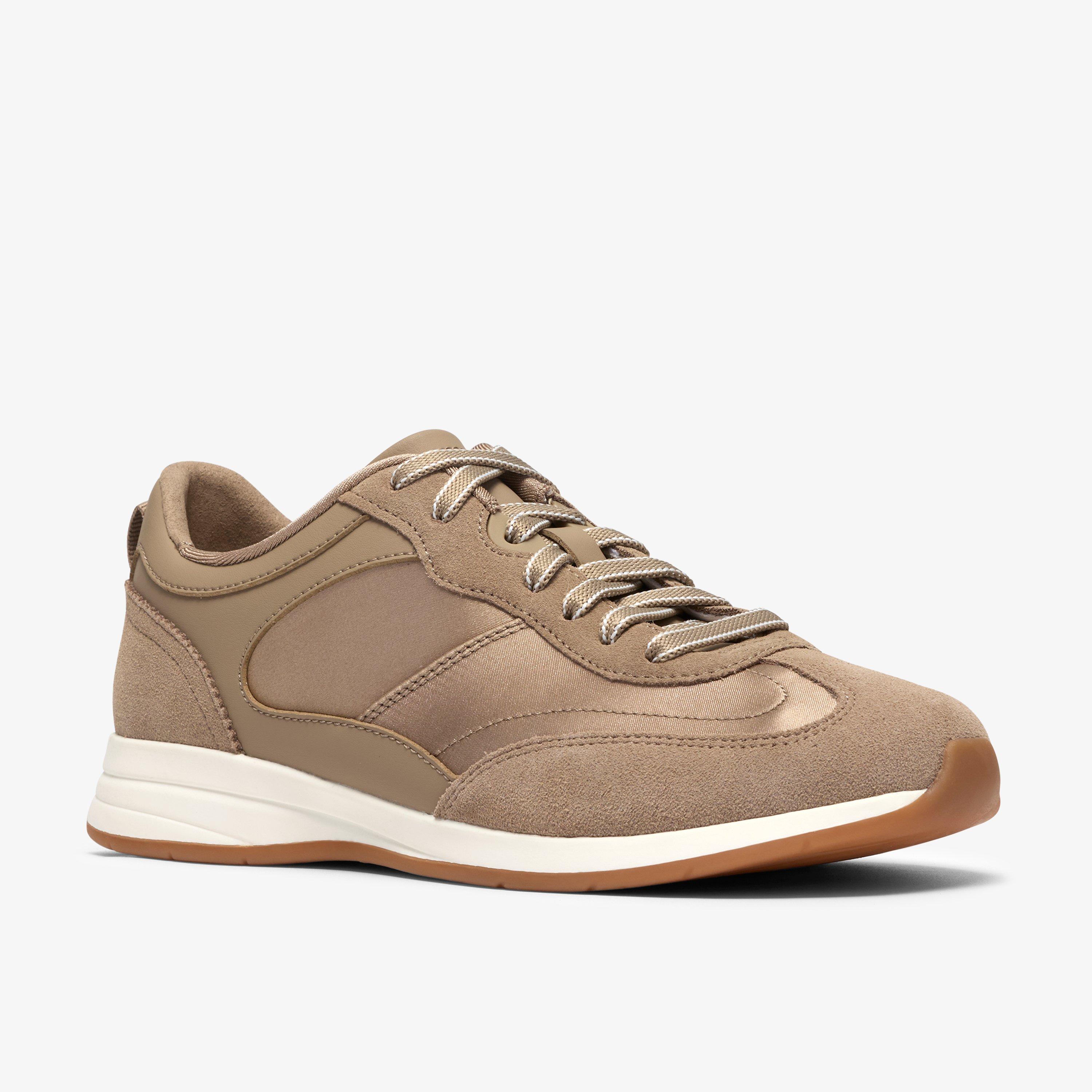 Cloford Lo Taupe Combination Trainers, view 4 of 6