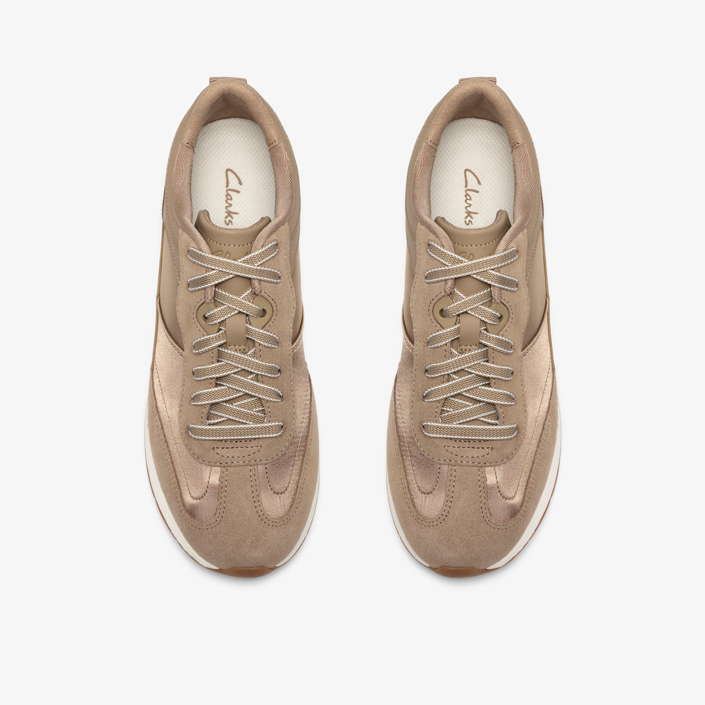 Cloford Lo Taupe Combination Trainers, view 6 of 6