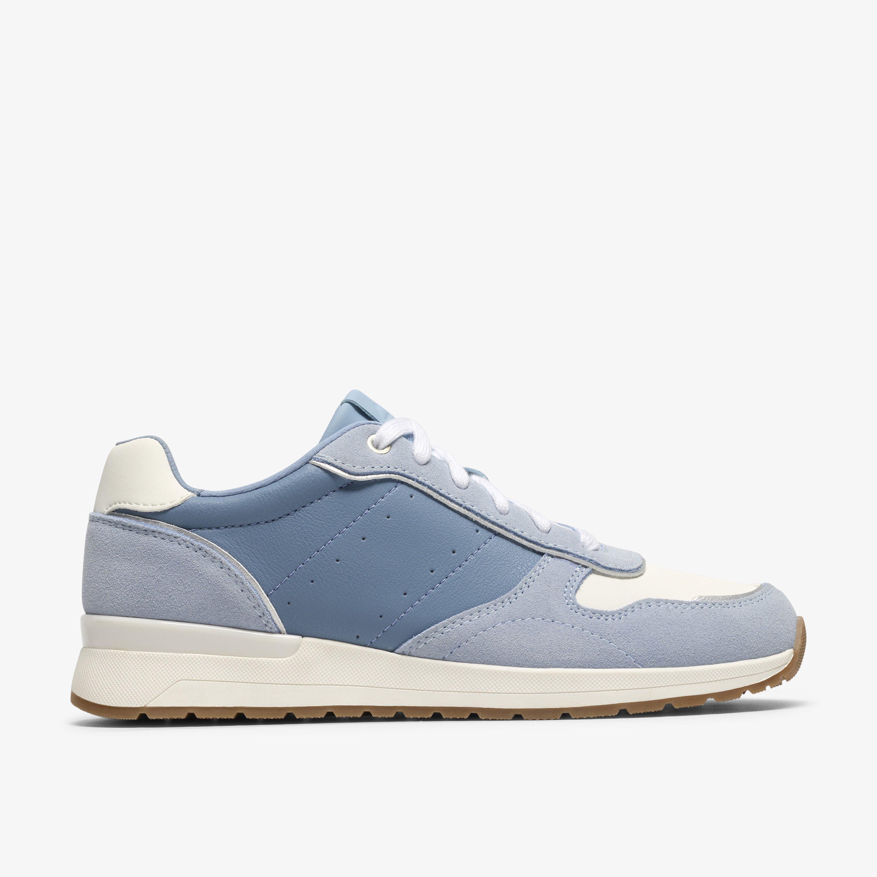 Emme Walk Light Blue Trainers, view 1 of 6