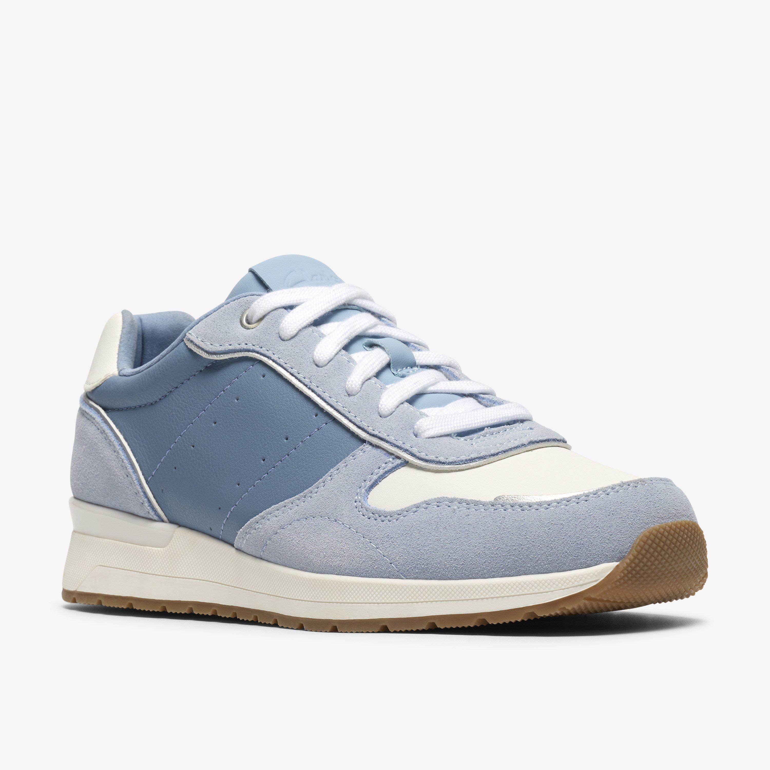 Emme Walk Light Blue Trainers, view 4 of 6