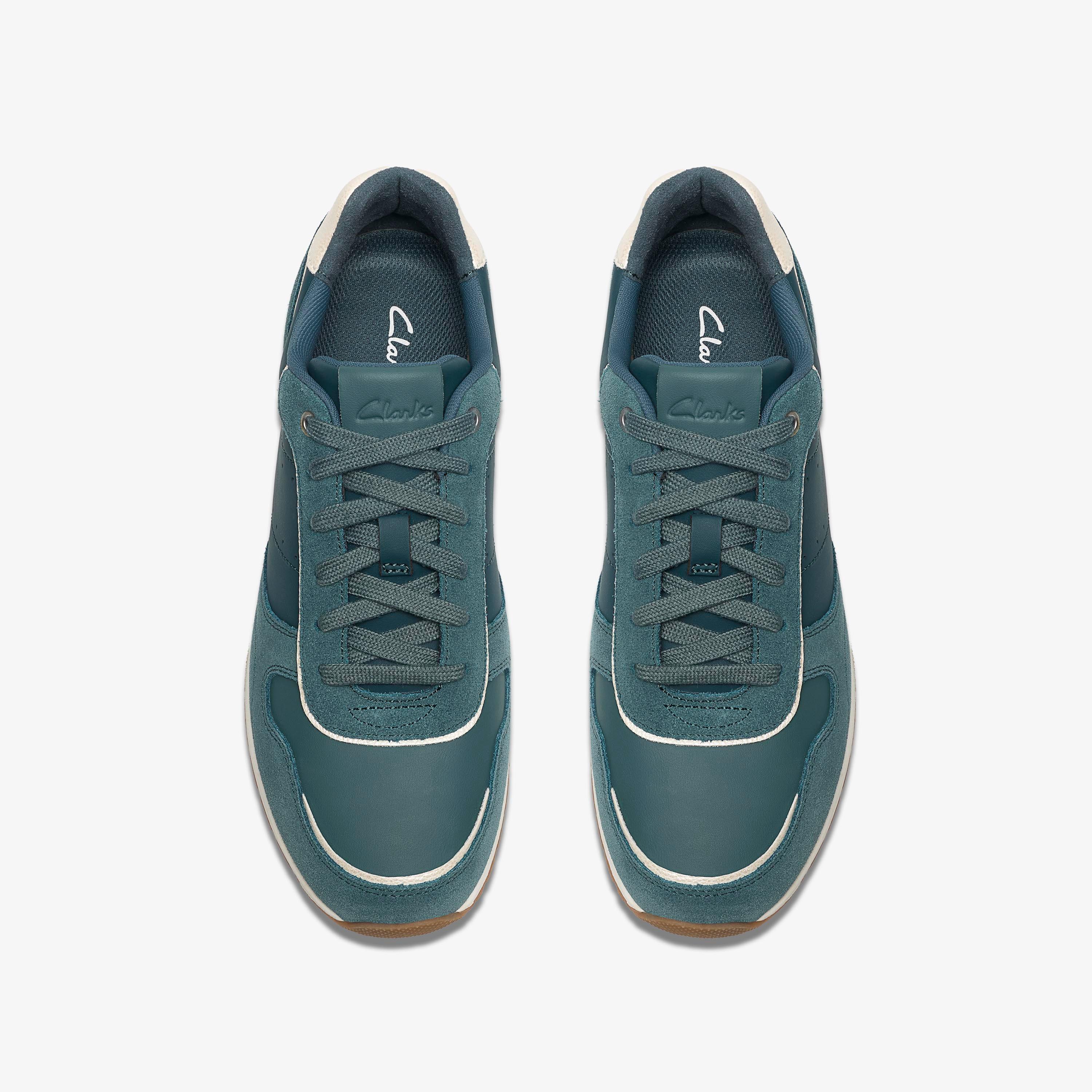 Emme Walk Dark Green Combination Trainers, view 6 of 6