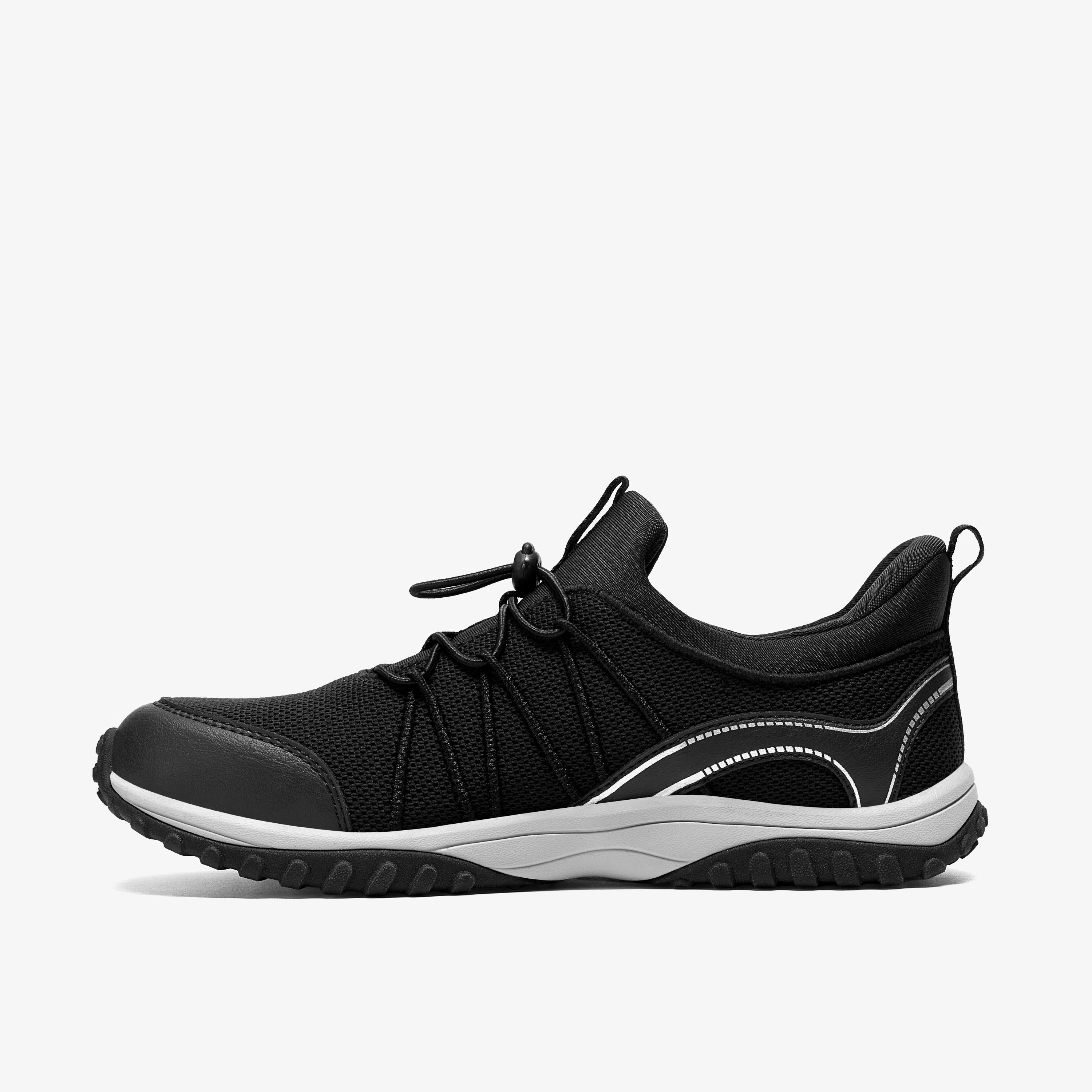 Hemira Walk Black Mesh Trainers, view 2 of 6