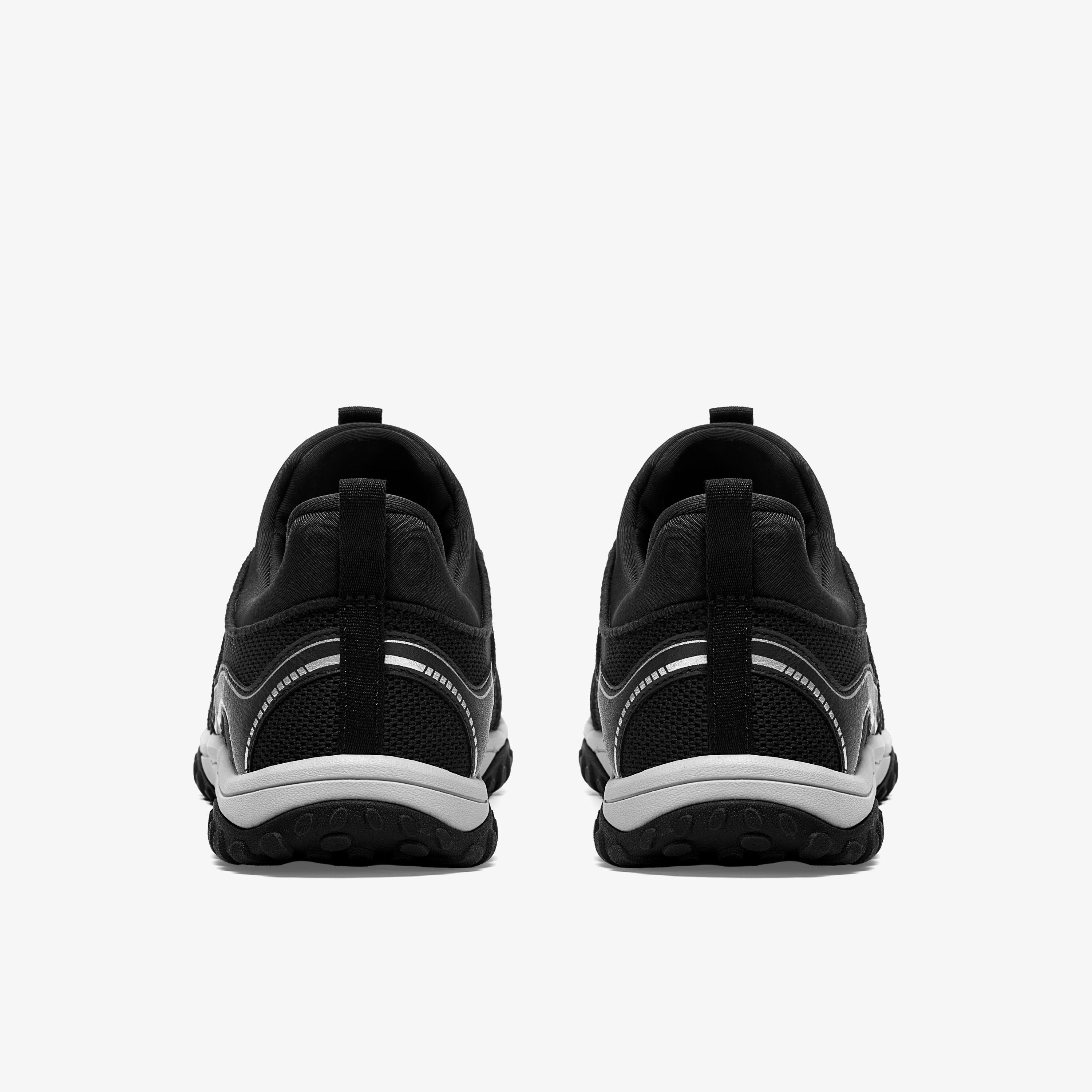 Hemira Walk Black Mesh Trainers, view 5 of 6