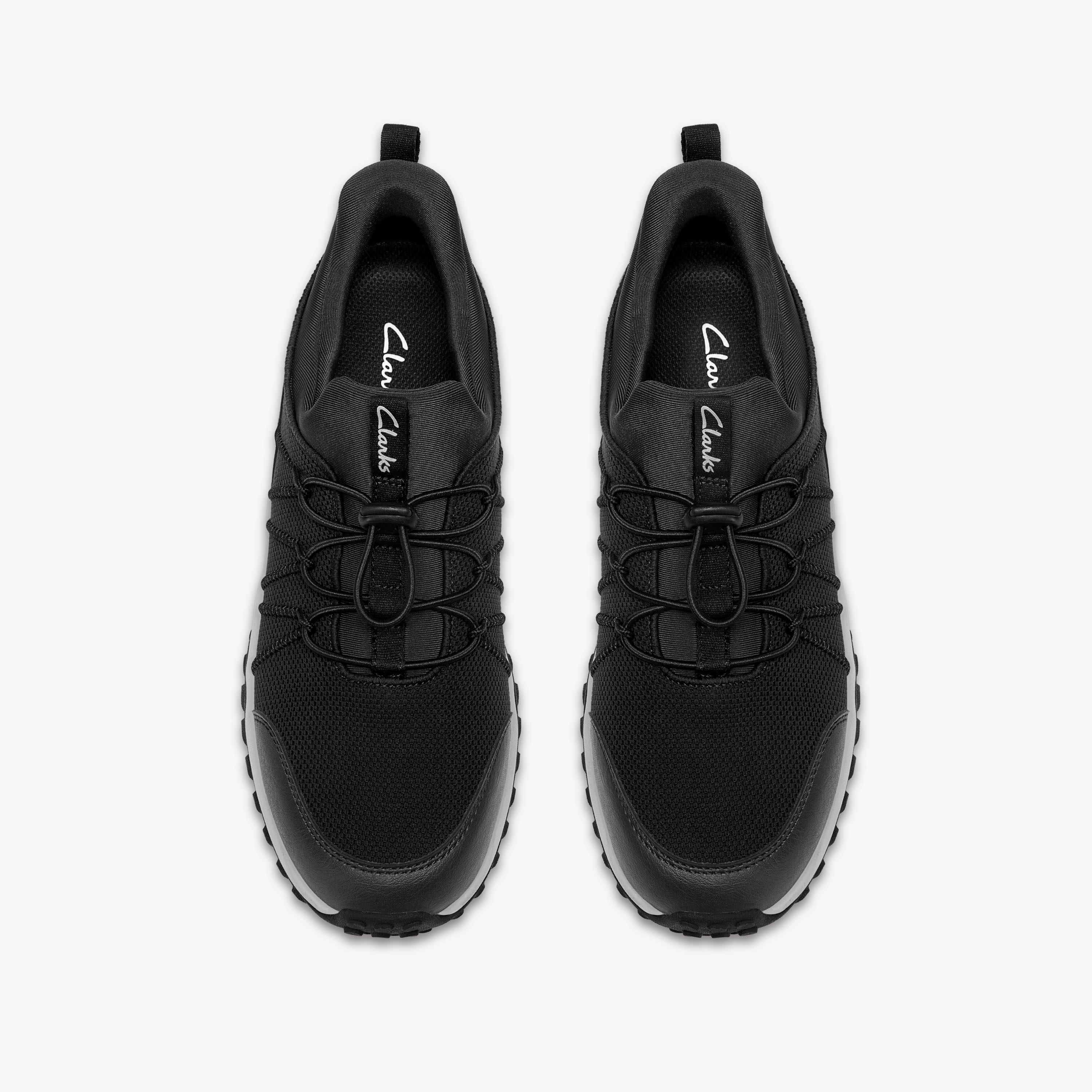 Hemira Walk Black Mesh Trainers, view 6 of 6