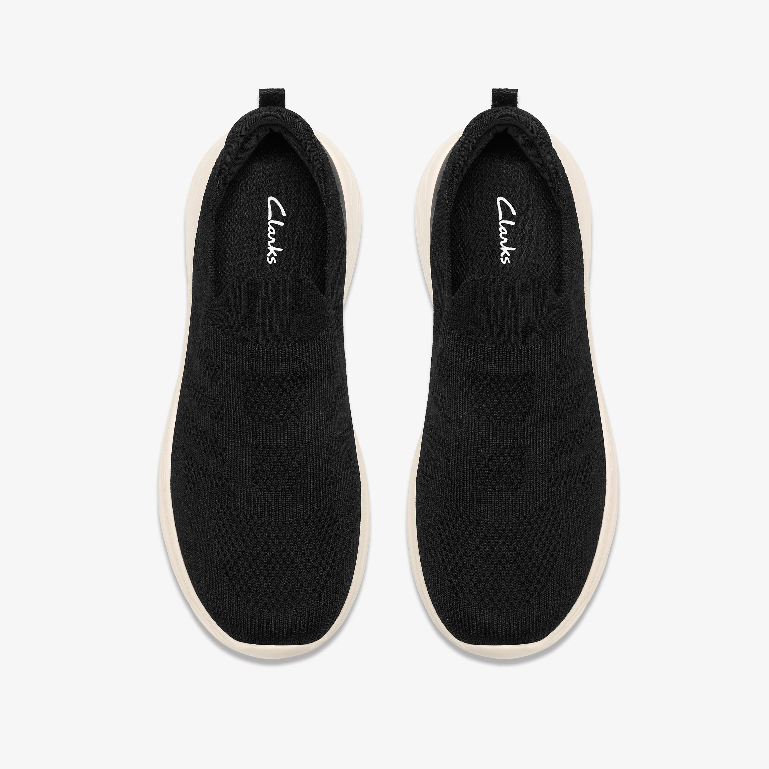 Zani Slip Black Trainers, view 6 of 6