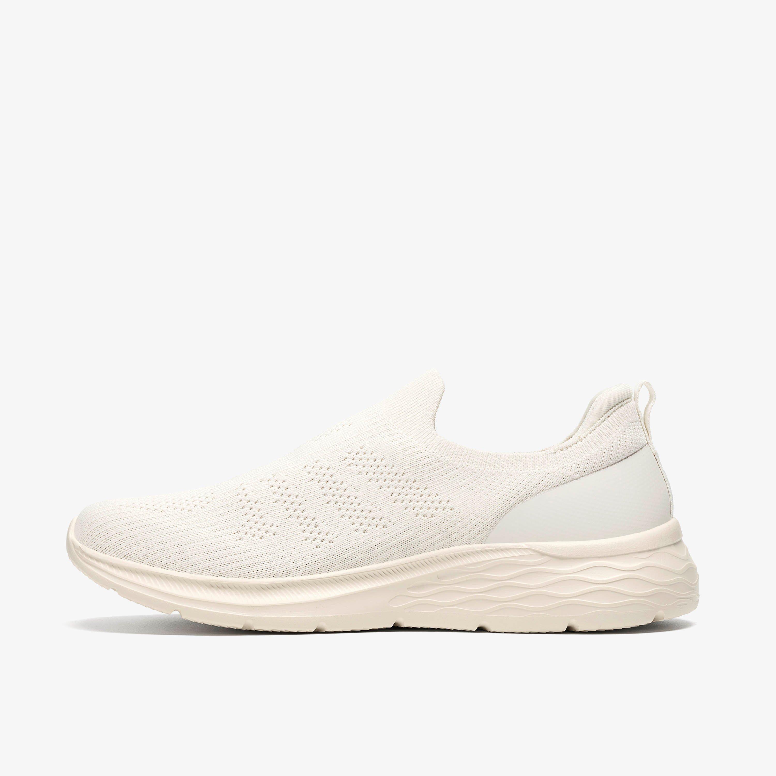 Zani Slip White Trainers, view 2 of 6
