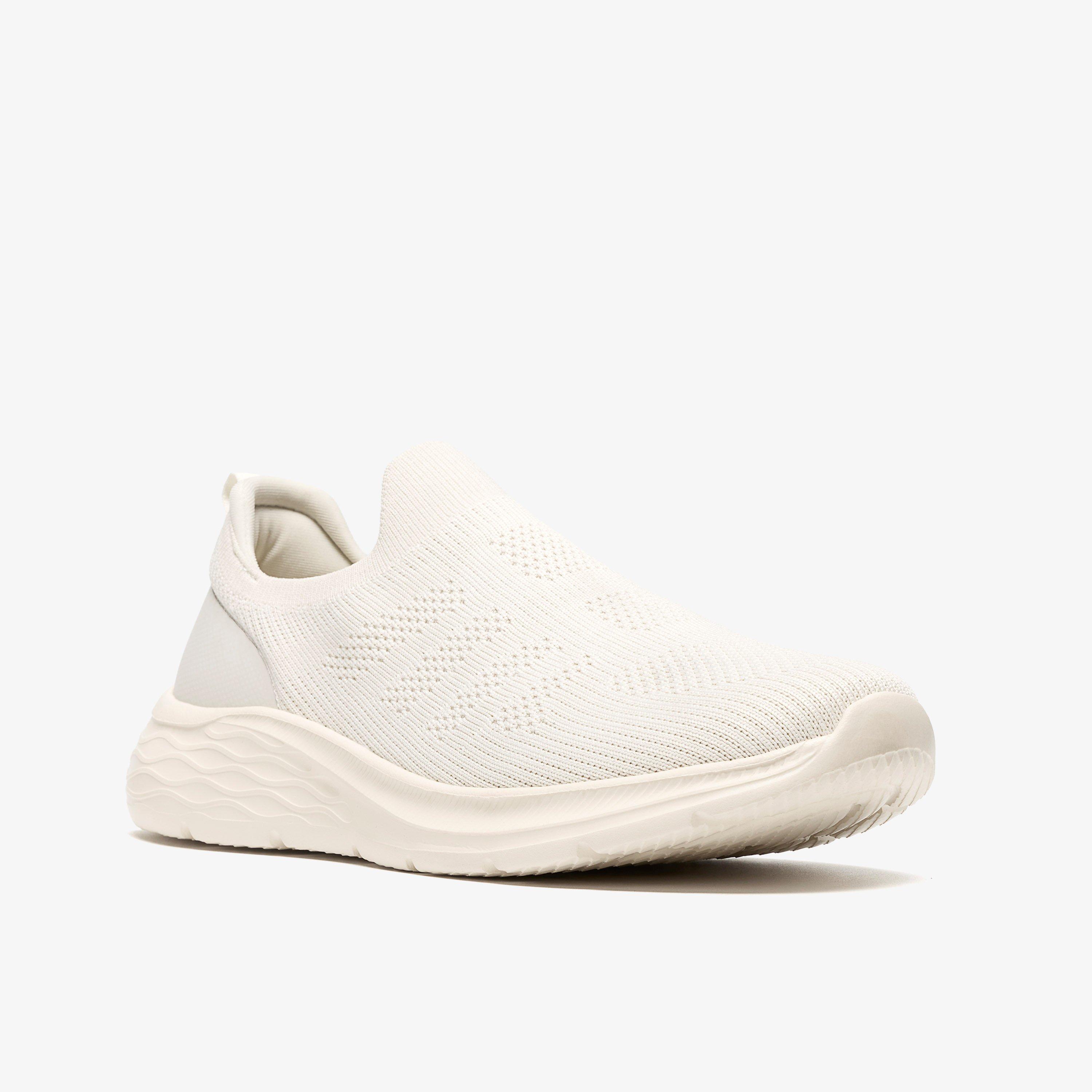 Zani Slip White Trainers, view 4 of 6