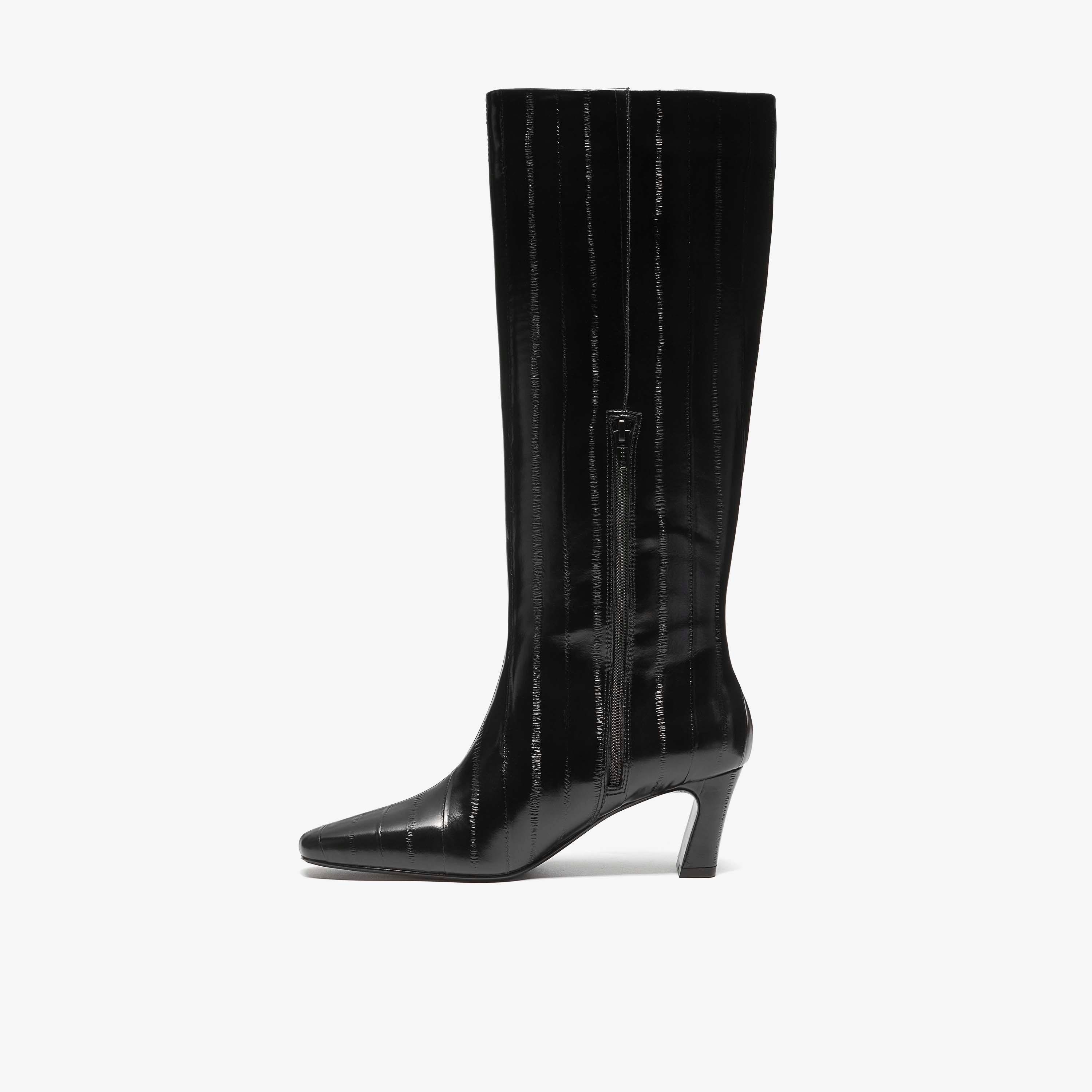 Orlese Hi Black Interest Over Knee Boots, view 2 of 6