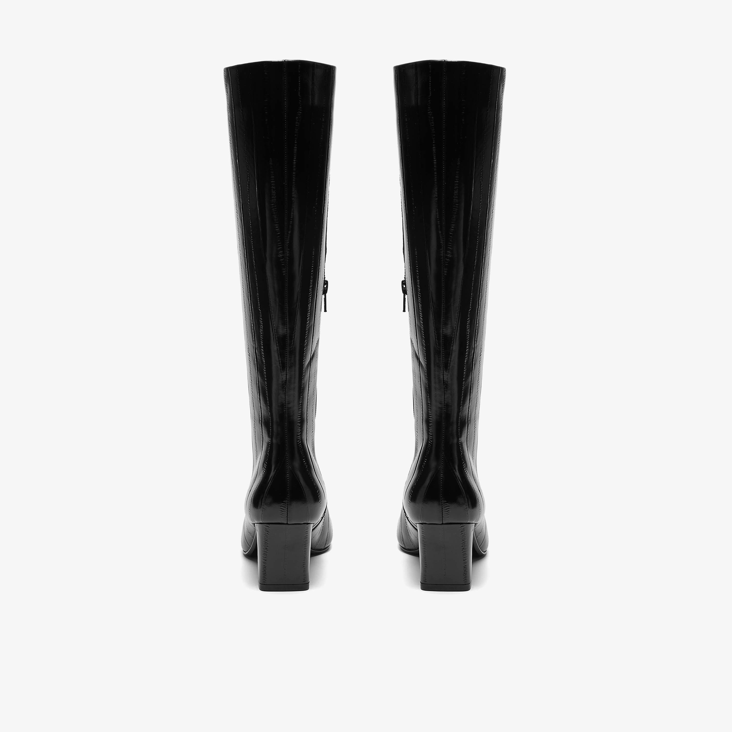 Orlese Hi Black Interest Over Knee Boots, view 5 of 6